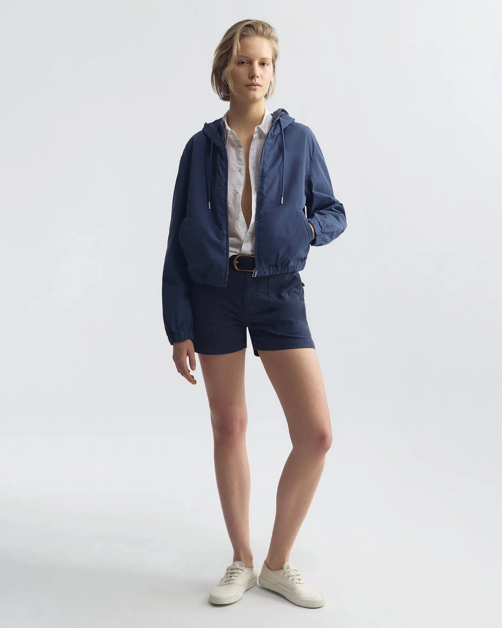 CLYDE HOODED WINDBREAKER sold by Nili Lotan product image thumbnail 5