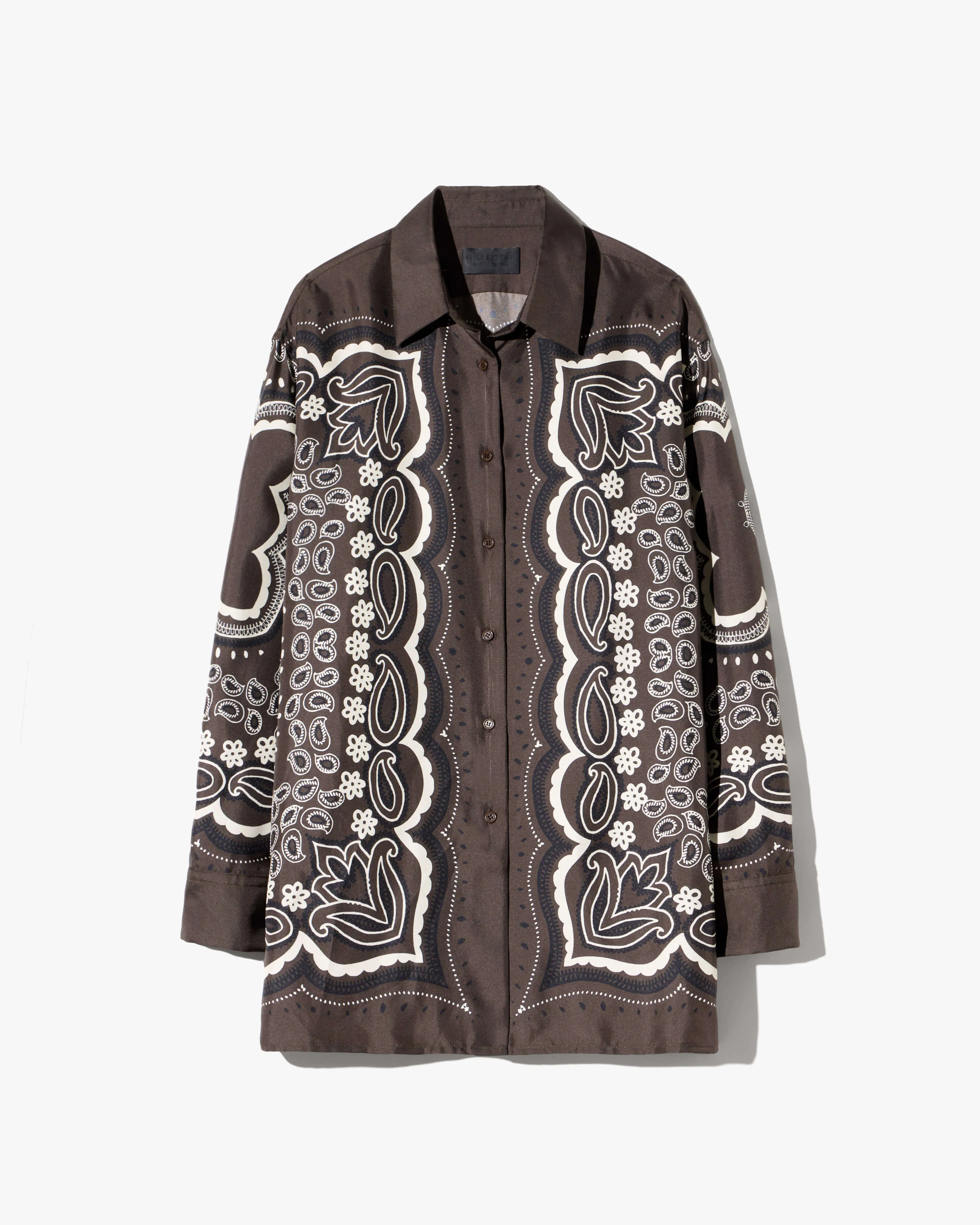 ALFIE SILK SHIRT sold by Nili Lotan