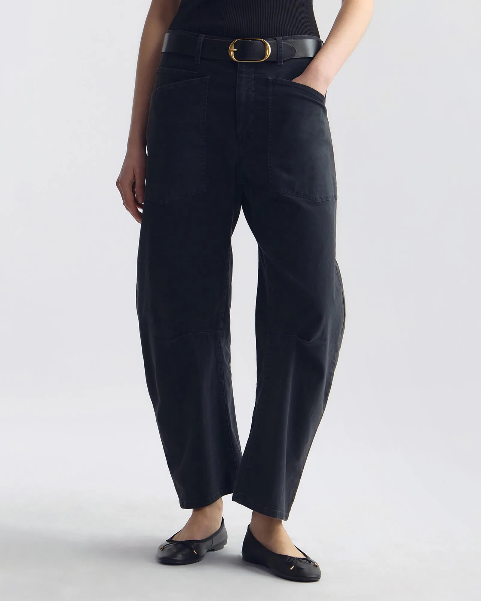 SHON COTTON PANT sold by Nili Lotan product image thumbnail 4