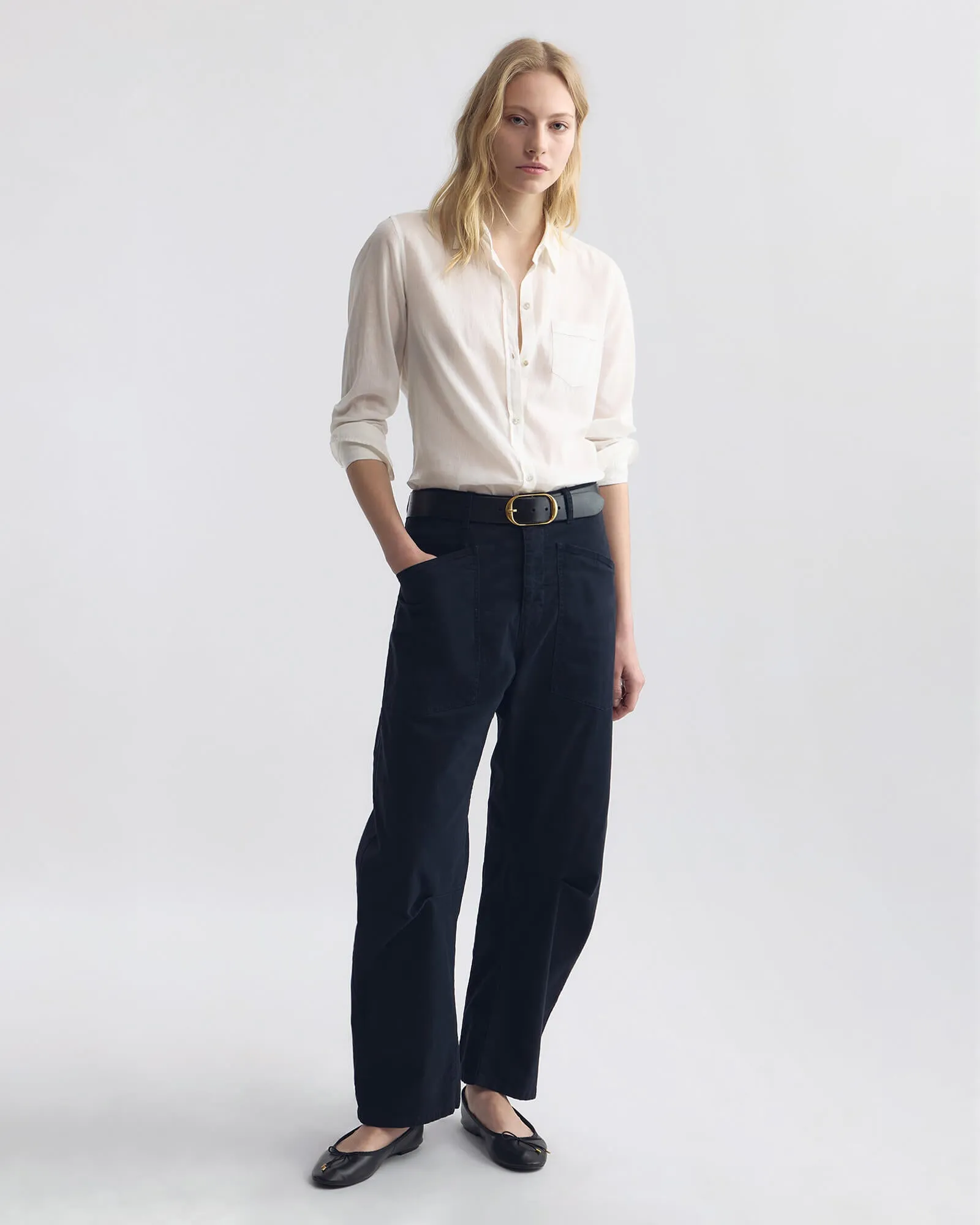 SHON COTTON PANT sold by Nili Lotan product image thumbnail 2