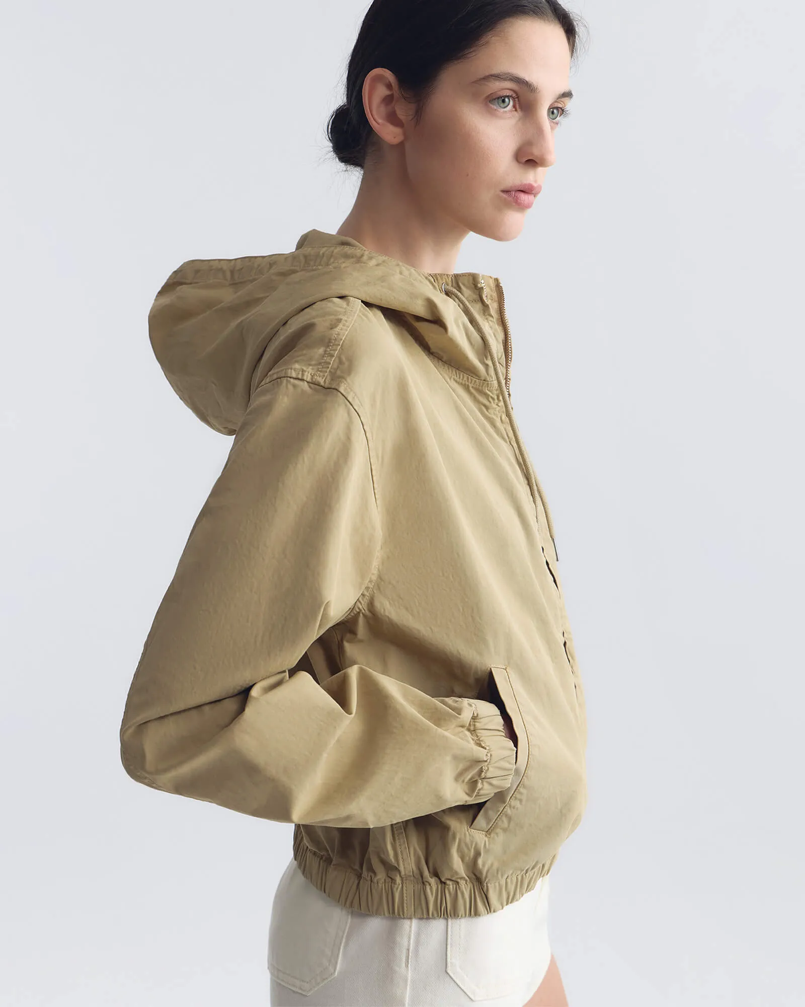 CLYDE HOODED WINDBREAKER sold by Nili Lotan product image thumbnail 4