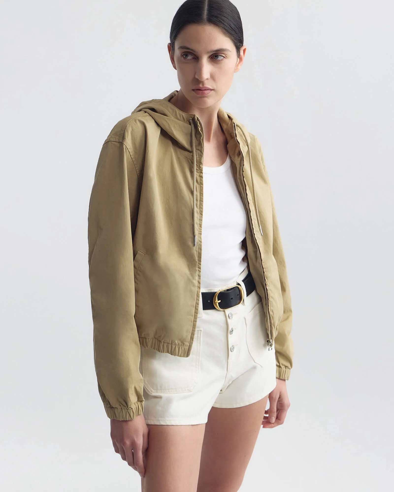 CLYDE HOODED WINDBREAKER sold by Nili Lotan product image thumbnail 5