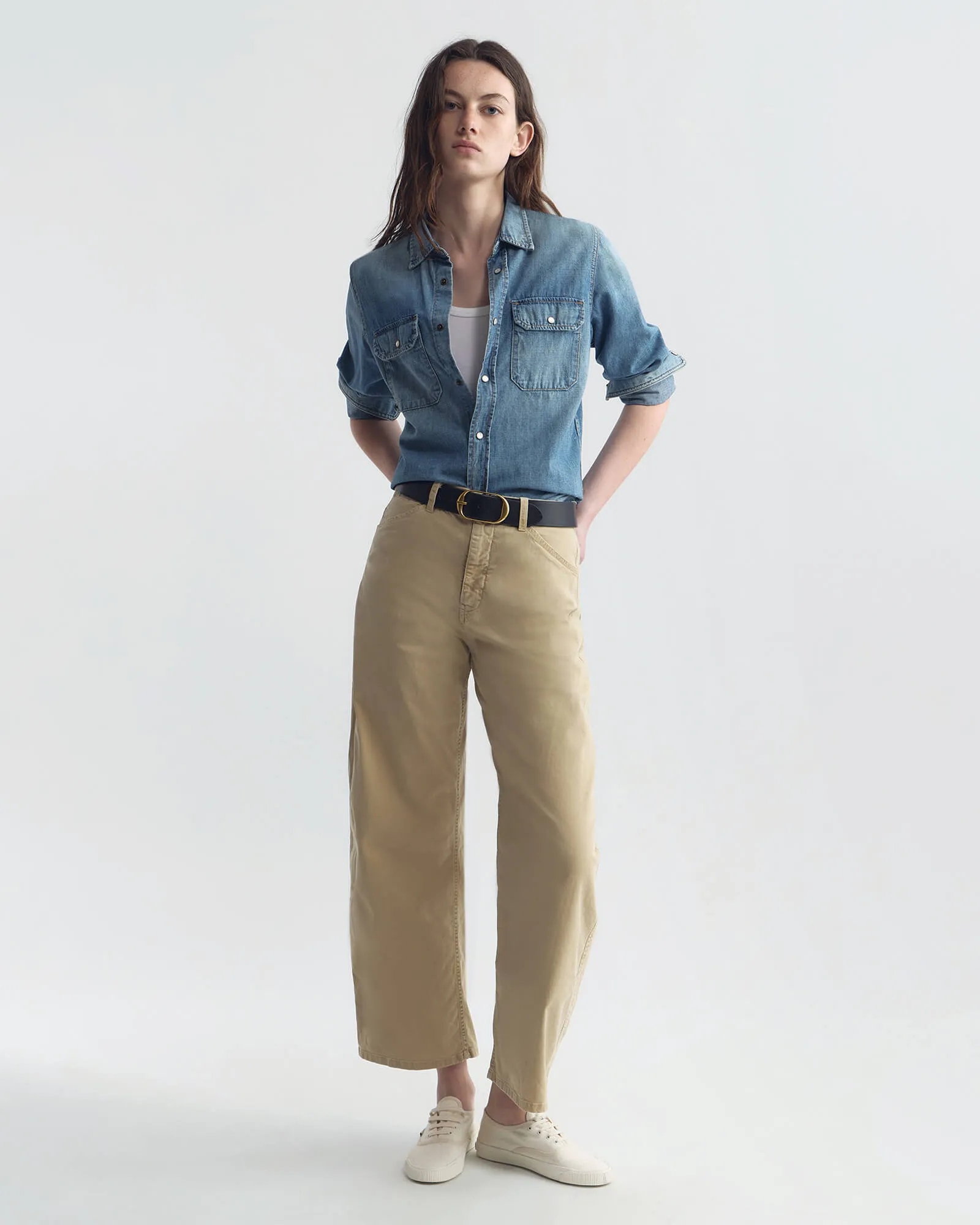 TRIBECA COTTON PANT sold by Nili Lotan product image thumbnail 2