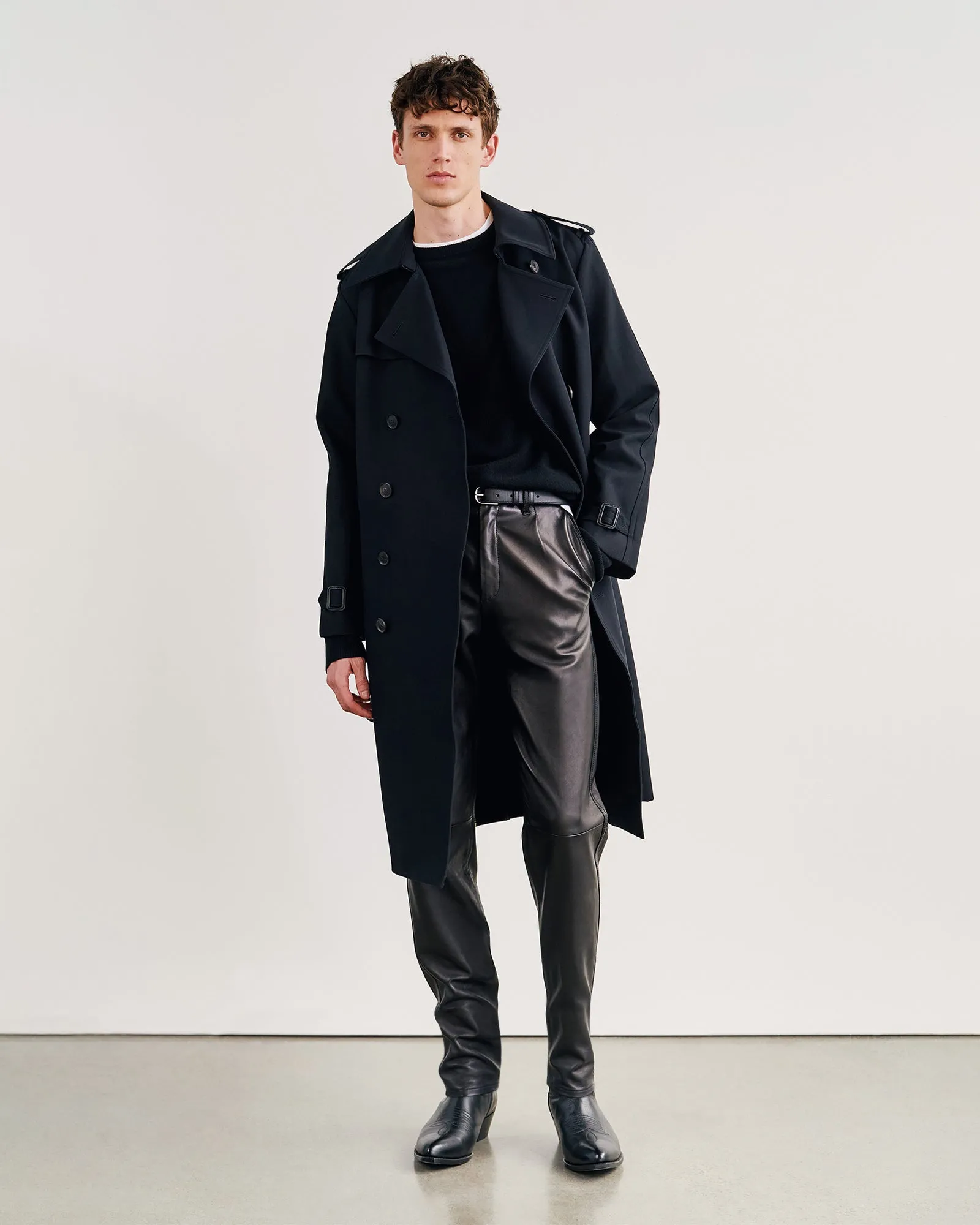 WILLIS LEATHER PANTS sold by Nili Lotan product image thumbnail 5
