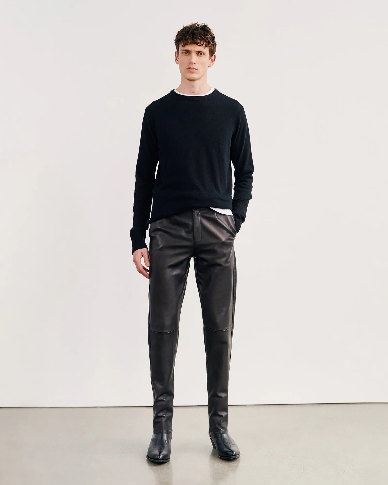 WILLIS LEATHER PANTS sold by Nili Lotan
