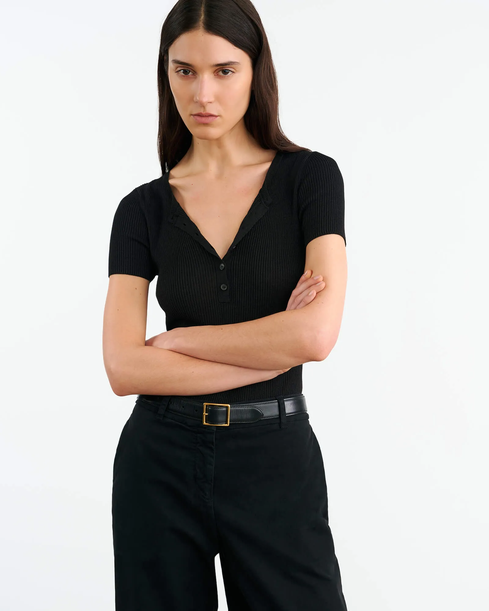 FRANCENE SILK KNIT SWEATER sold by Nili Lotan product image thumbnail 2