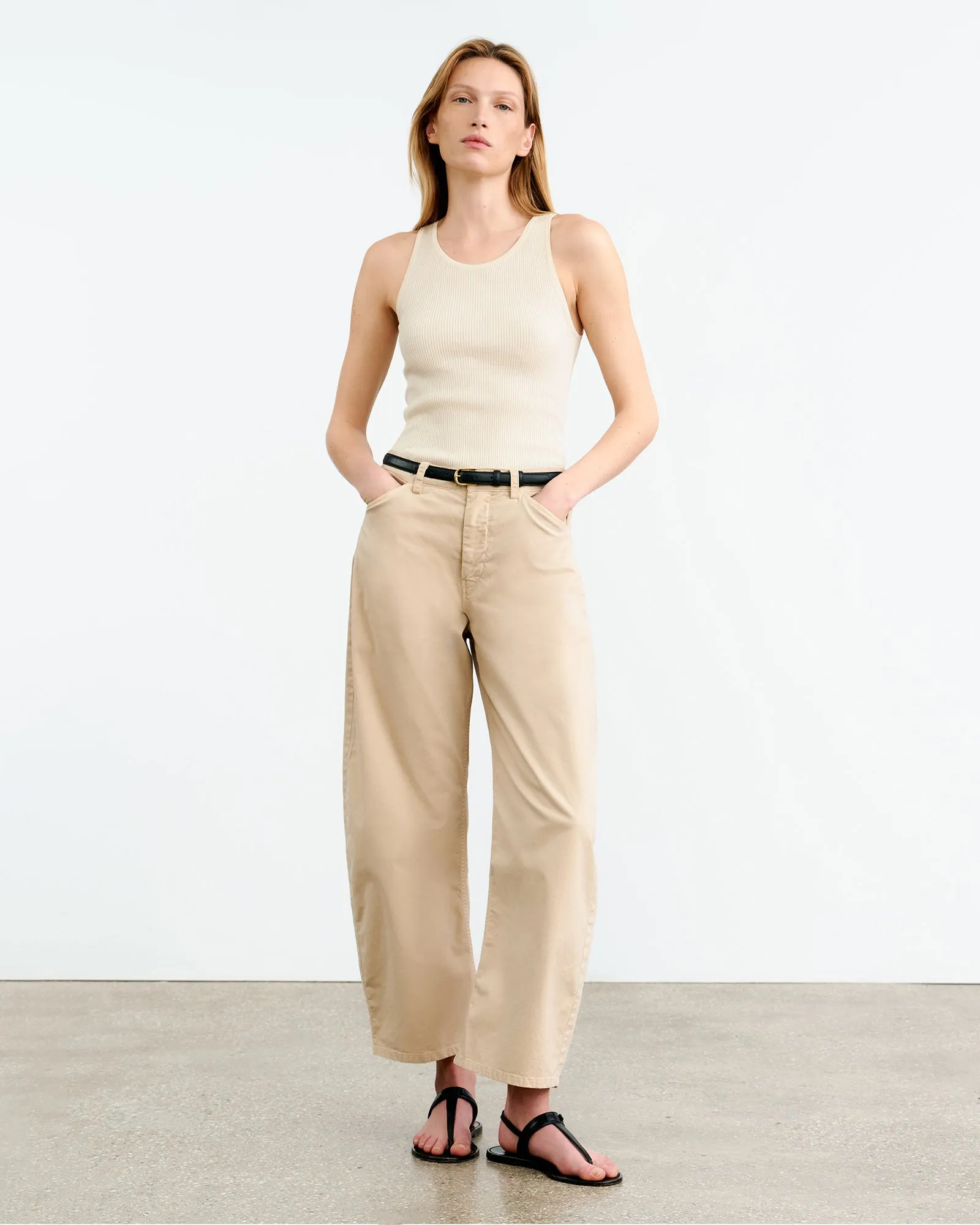 LOTTIE SILK KNIT TANK sold by Nili Lotan product image thumbnail 4