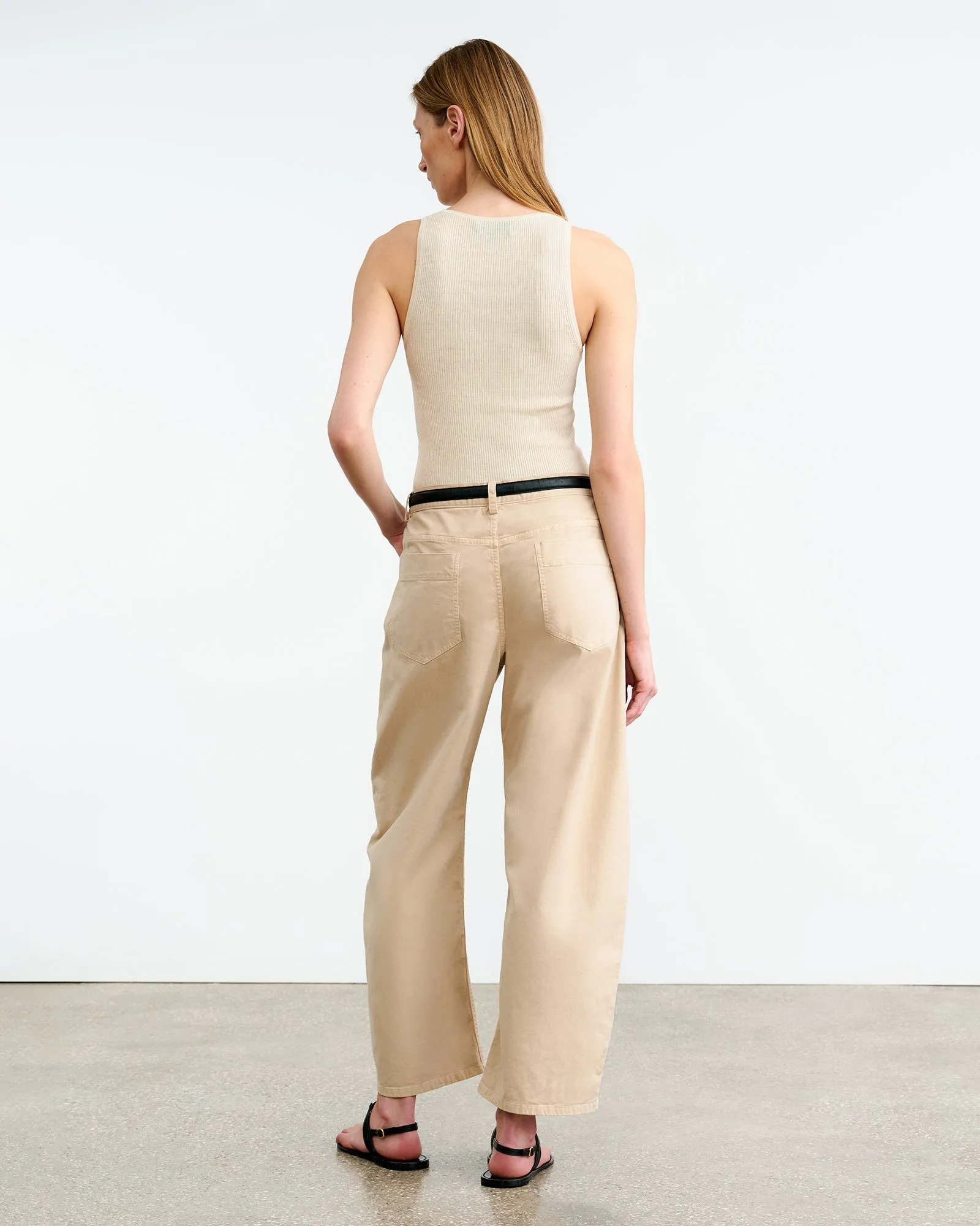 LOTTIE SILK KNIT TANK sold by Nili Lotan product image thumbnail 5