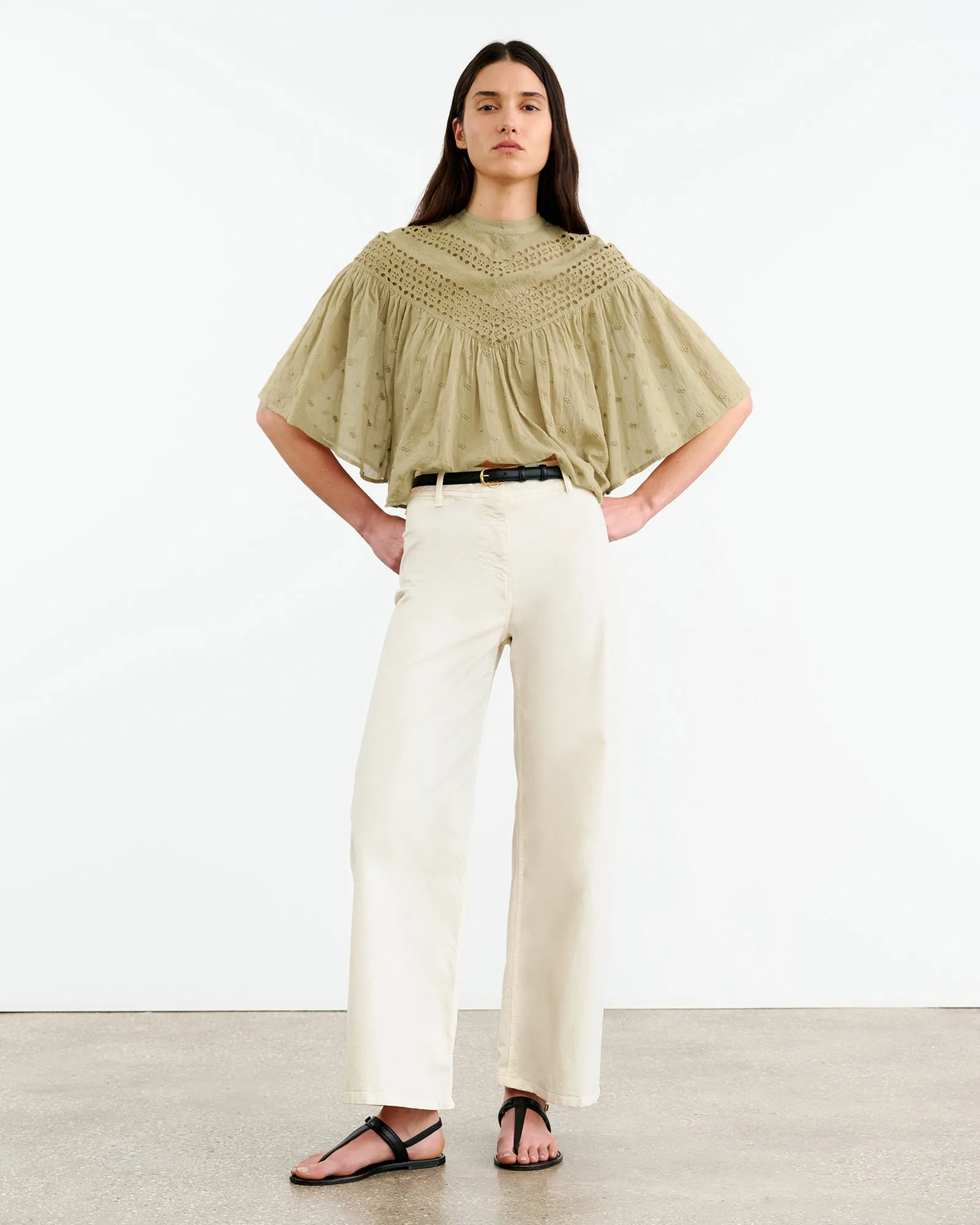 MIKKI BLOUSE sold by Nili Lotan product image thumbnail 4