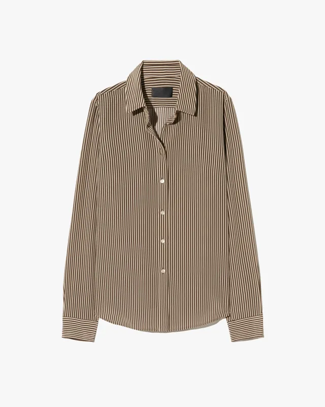 GAIA SLIM SHIRT made by Nili Lotan