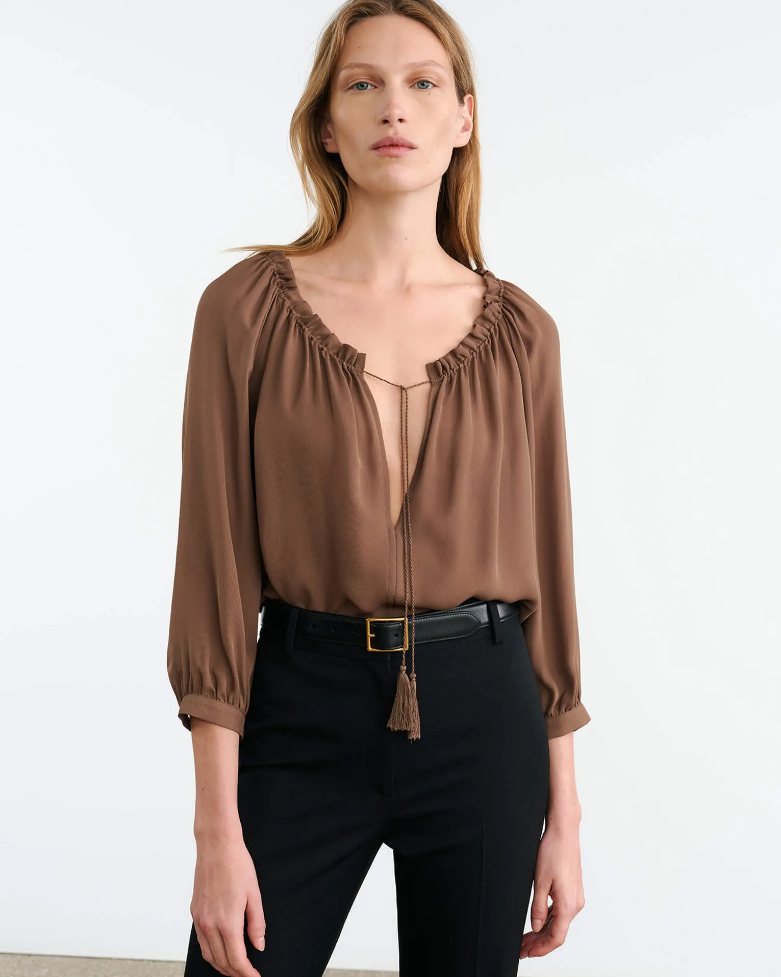 CARLEY SILK BLOUSE sold by Nili Lotan product image thumbnail 2