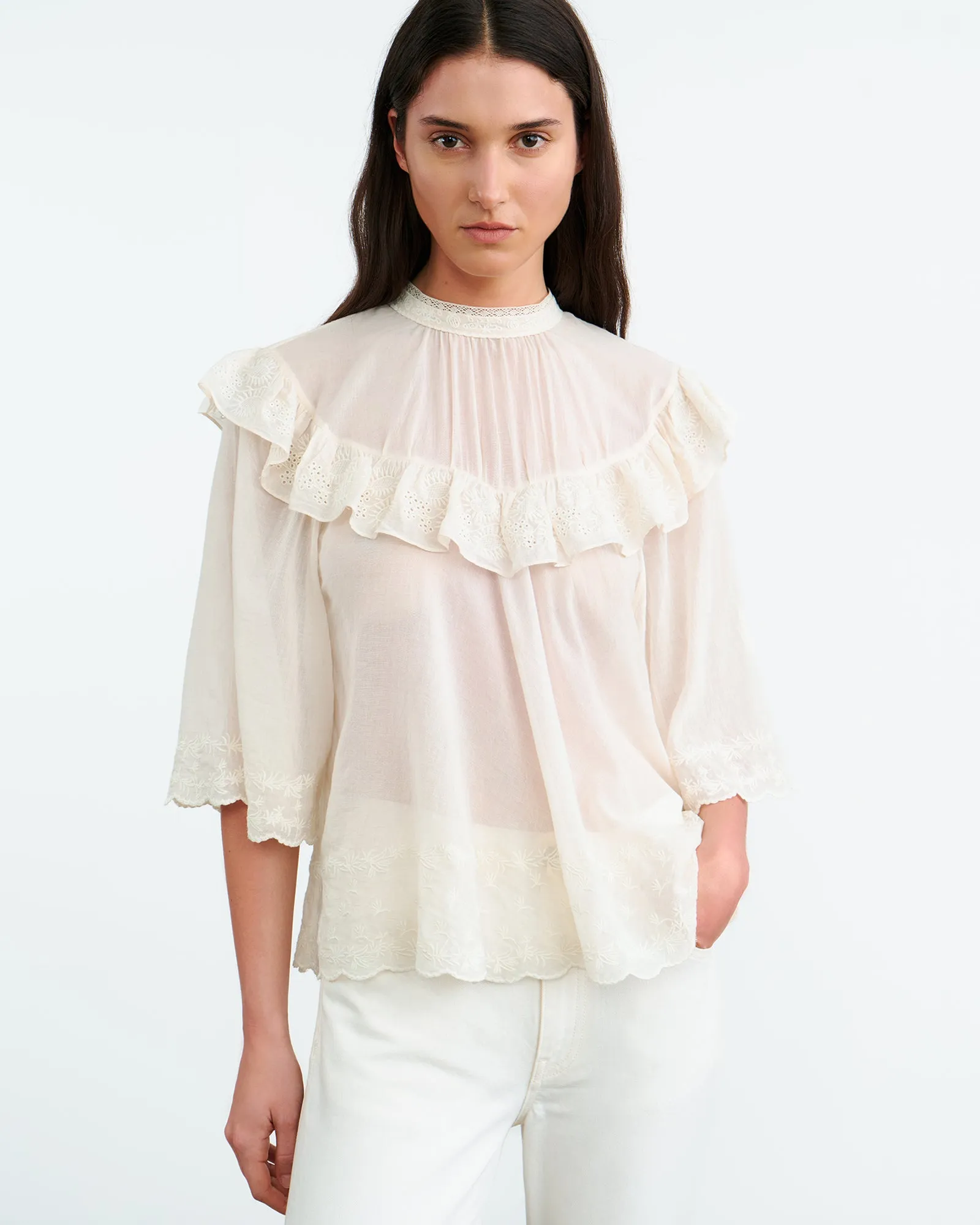 ALAIN BLOUSE sold by Nili Lotan product image thumbnail 2