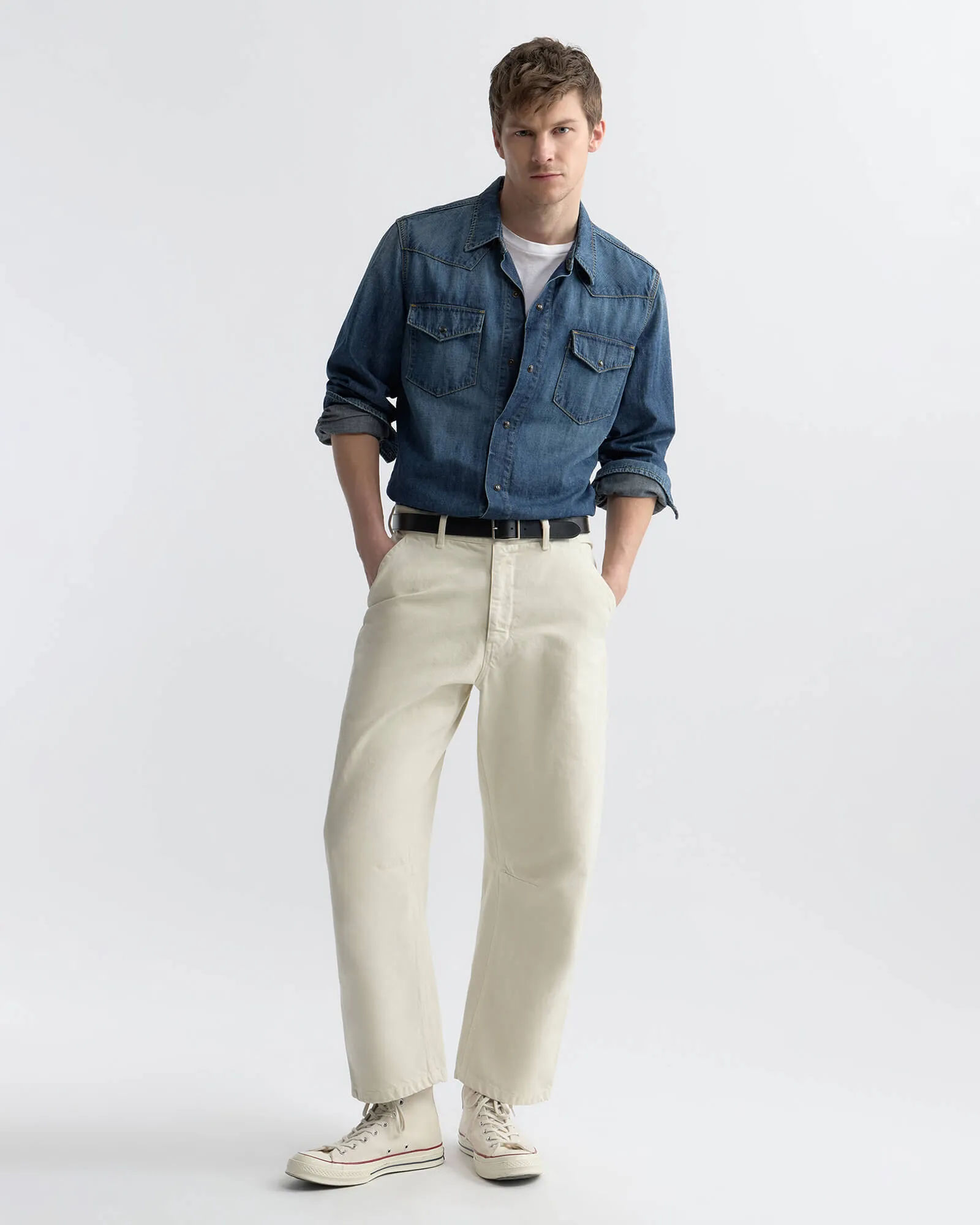EMIR COTTON PANT sold by Nili Lotan product image thumbnail 2