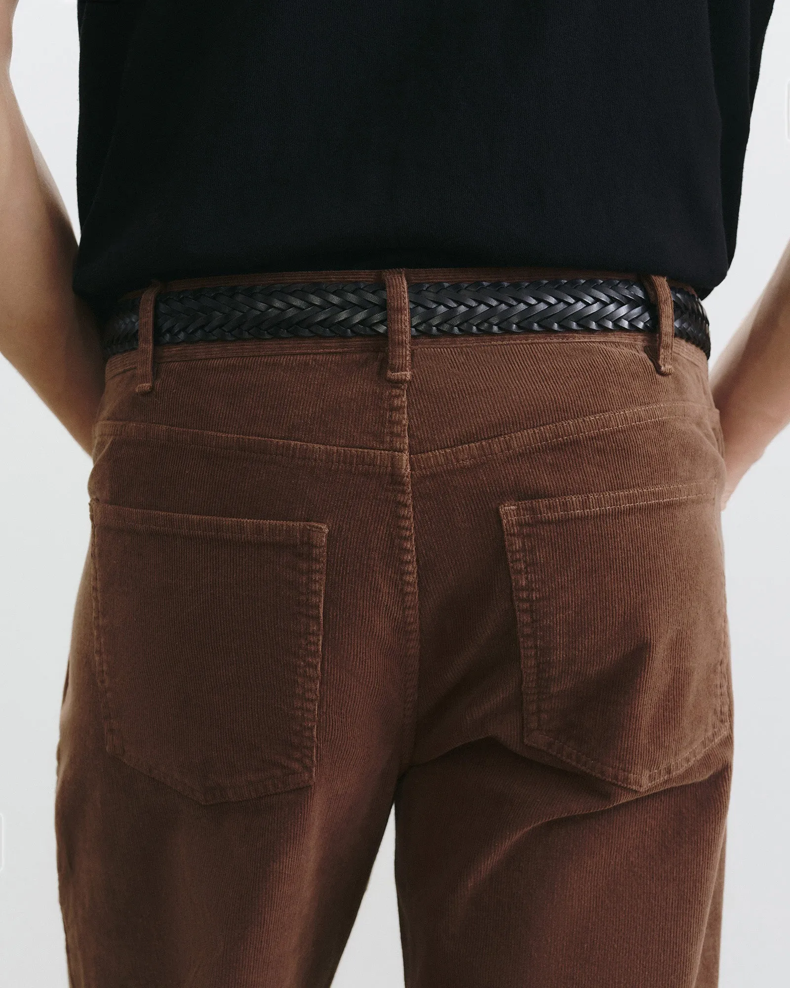 BILLIE CORDUROY PANT sold by Nili Lotan product image thumbnail 3
