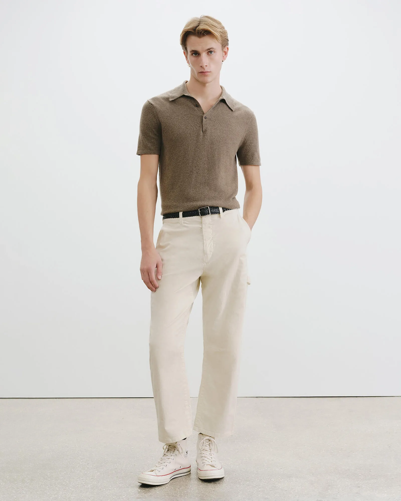 MYLES CASHMERE POLO sold by Nili Lotan product image thumbnail 5