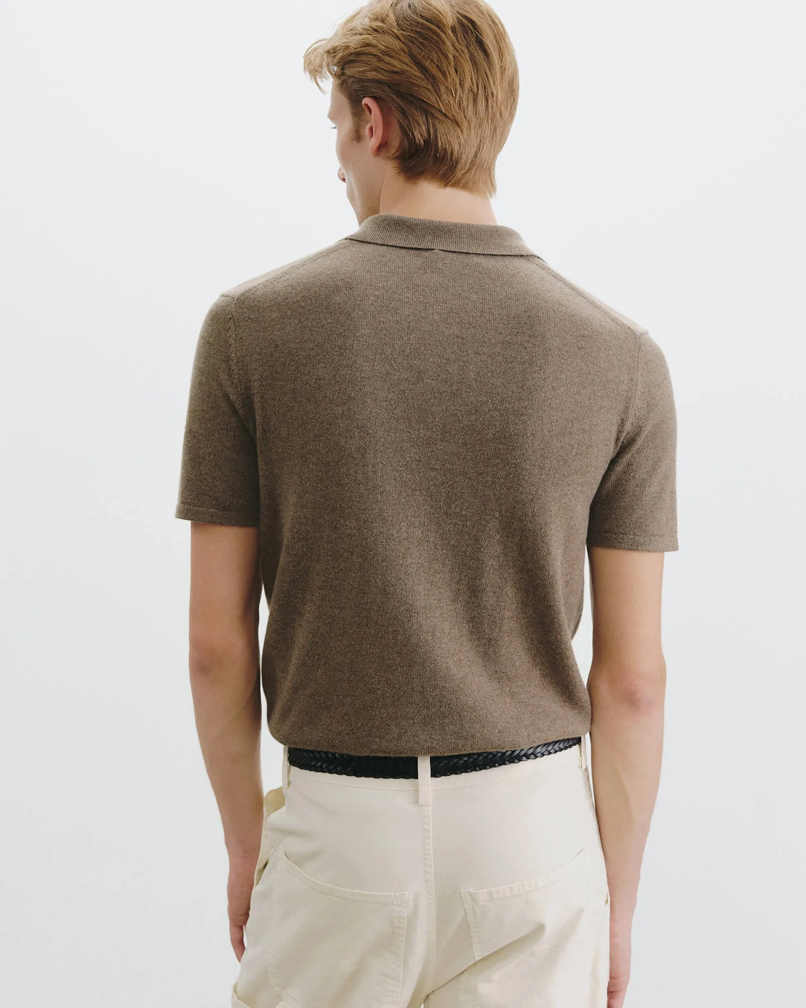 MYLES CASHMERE POLO sold by Nili Lotan product image thumbnail 4