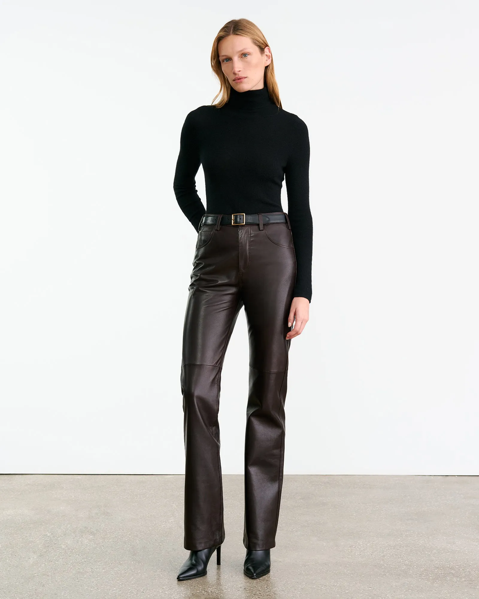 JOAN LEATHER PANT sold by Nili Lotan product image thumbnail 2