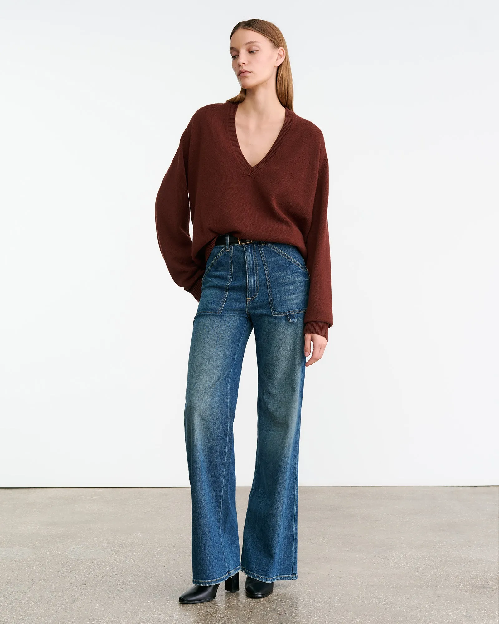 FERON CASHMERE SWEATER sold by Nili Lotan product image thumbnail 4