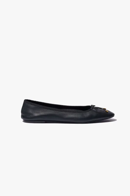 LEATHER BALLET FLAT made by Nili Lotan