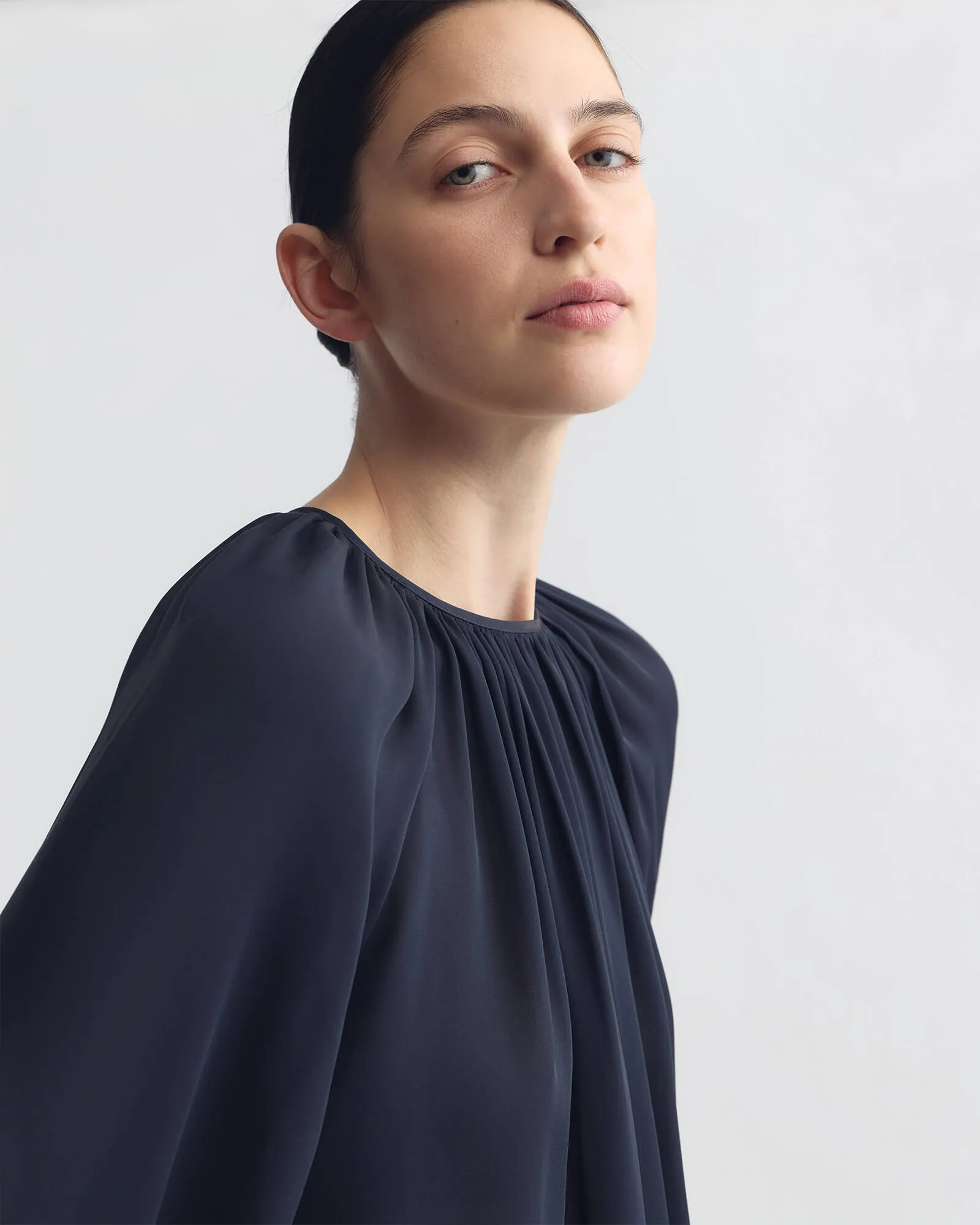 SAINT TROPEZ SILK BLOUSE sold by Nili Lotan product image thumbnail 4