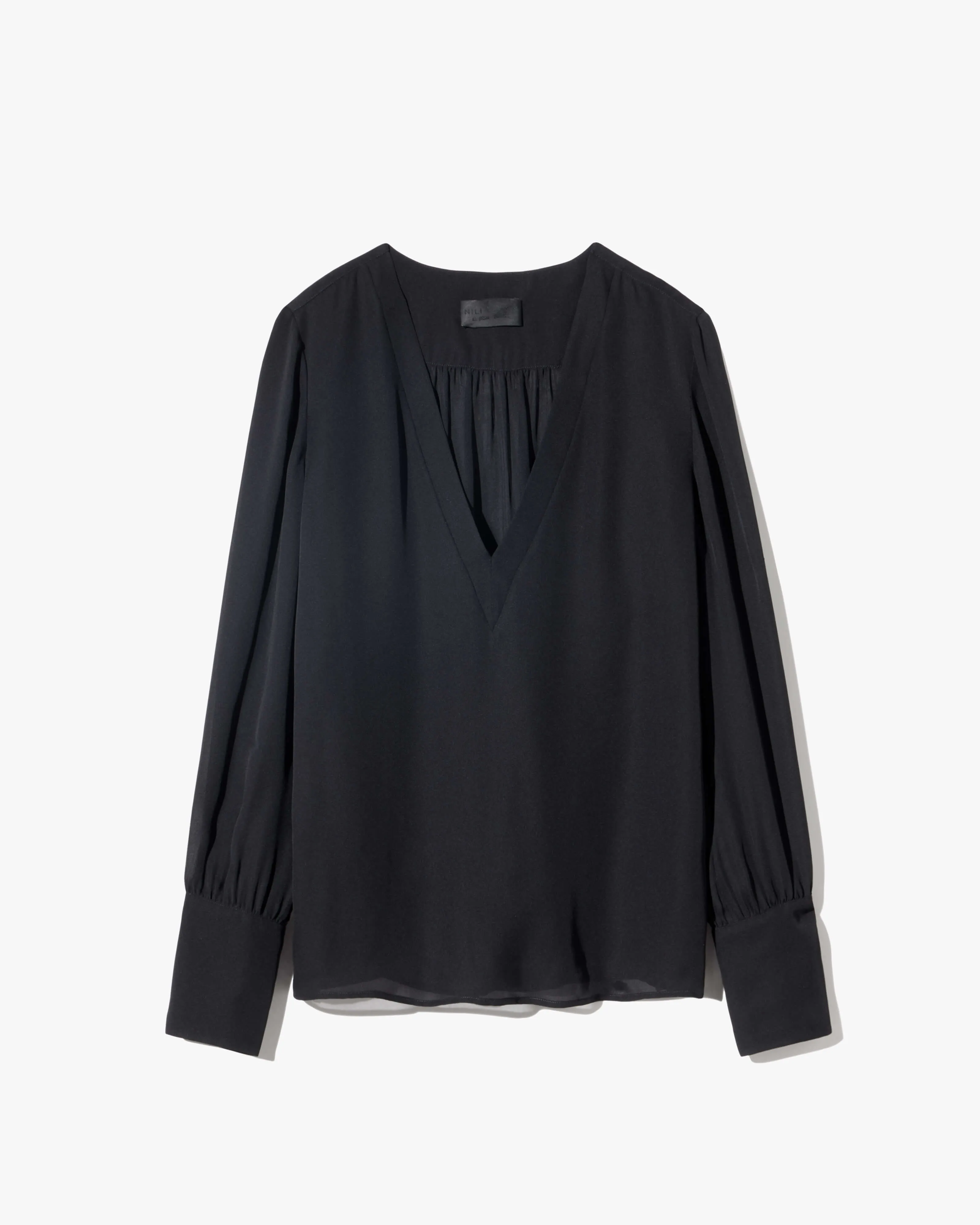 MARIPOSA SILK BLOUSE sold by Nili Lotan