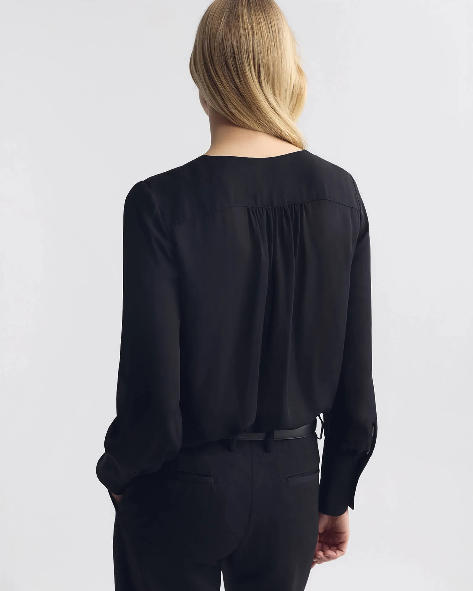 MARIPOSA SILK BLOUSE sold by Nili Lotan product image thumbnail 4