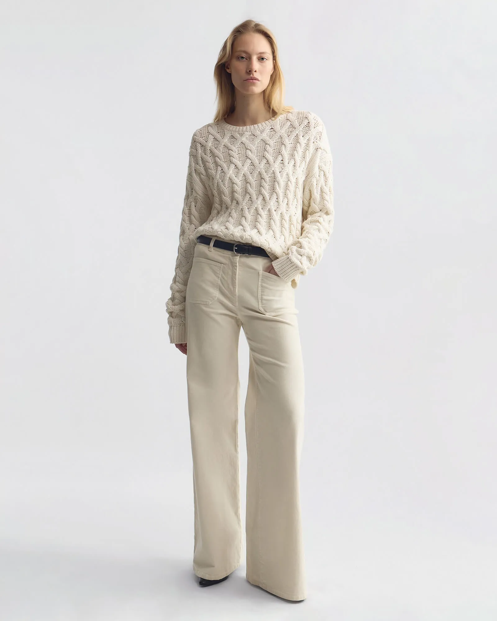FLORENCE CORDUROY PANT sold by Nili Lotan product image thumbnail 2