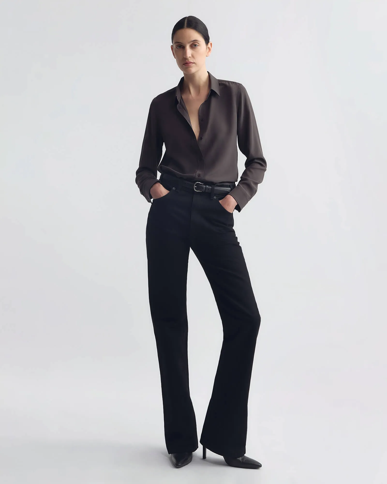 SIMONE SILK SHIRT sold by Nili Lotan product image thumbnail 5