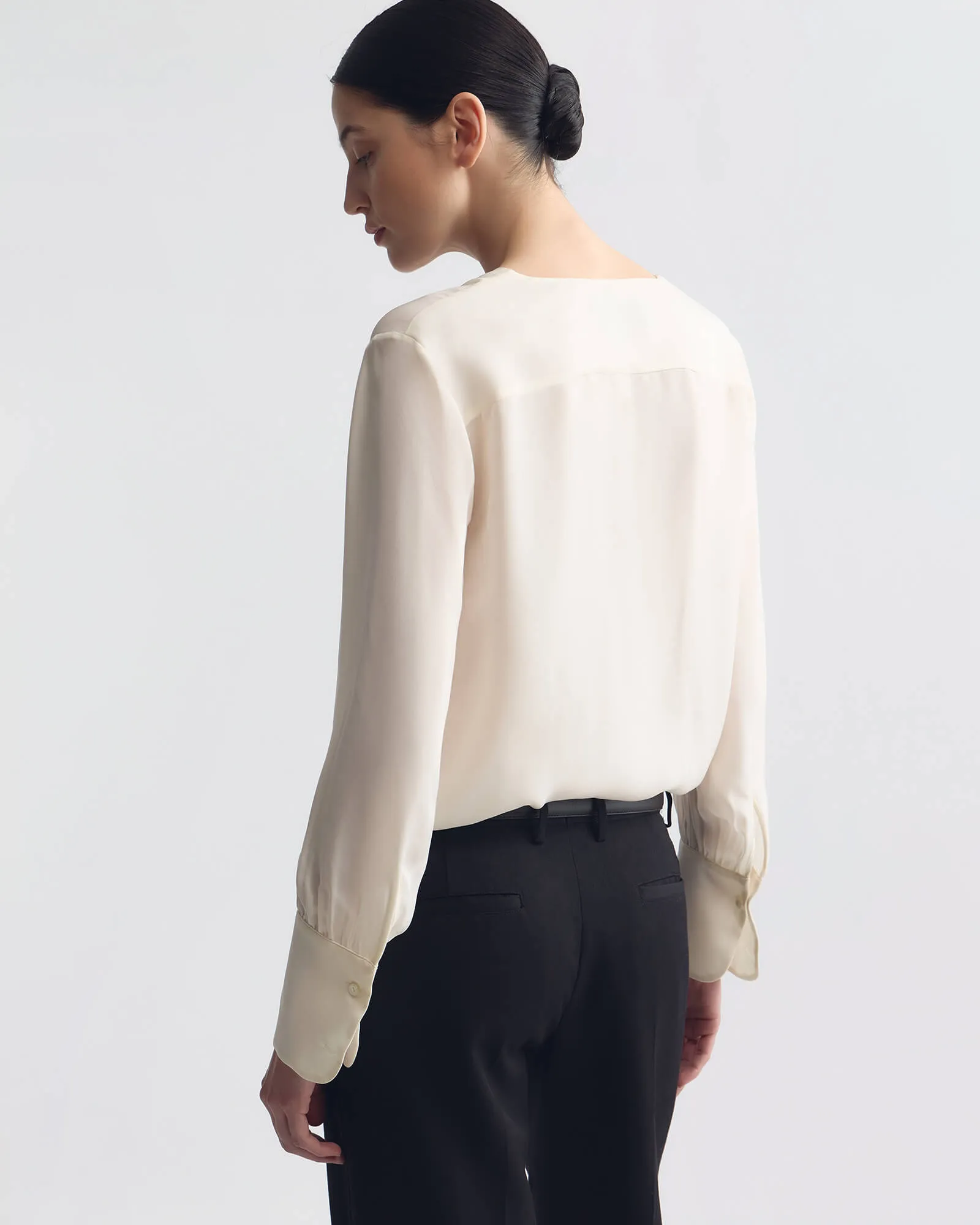 MARIPOSA SILK BLOUSE sold by Nili Lotan product image thumbnail 5