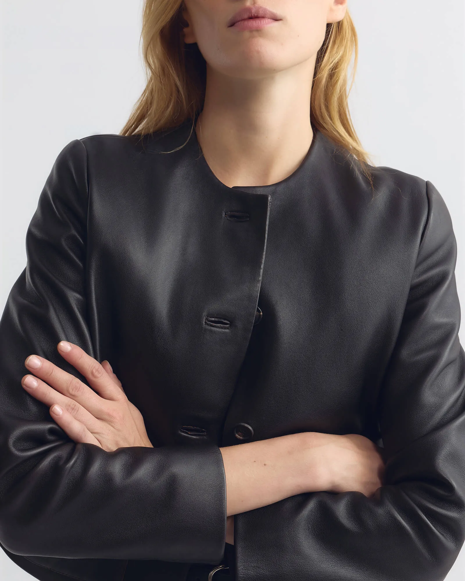 OPHELIE LEATHER JACKET sold by Nili Lotan product image thumbnail 3