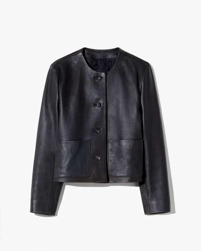 OPHELIE LEATHER JACKET made by Nili Lotan