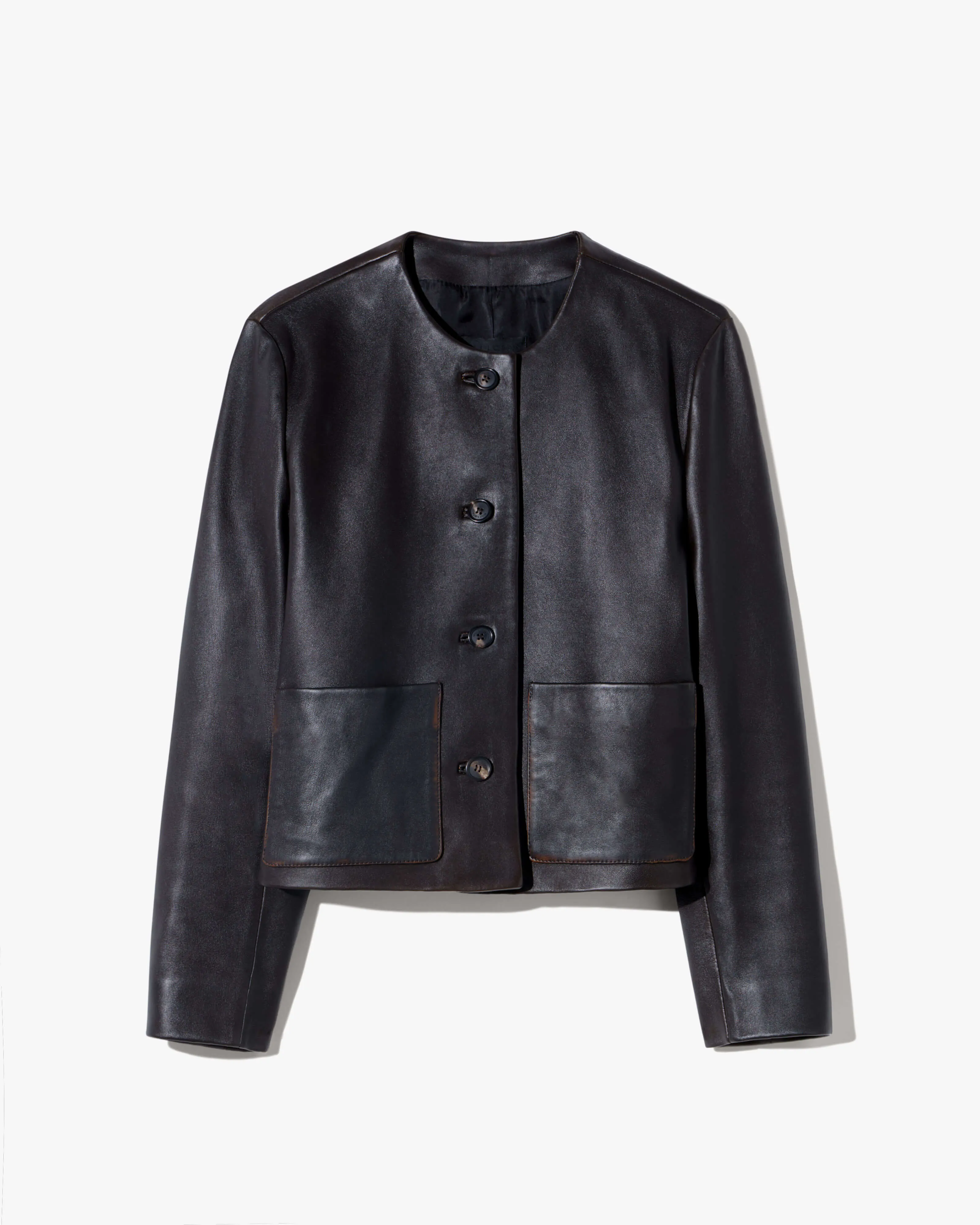 OPHELIE LEATHER JACKET sold by Nili Lotan