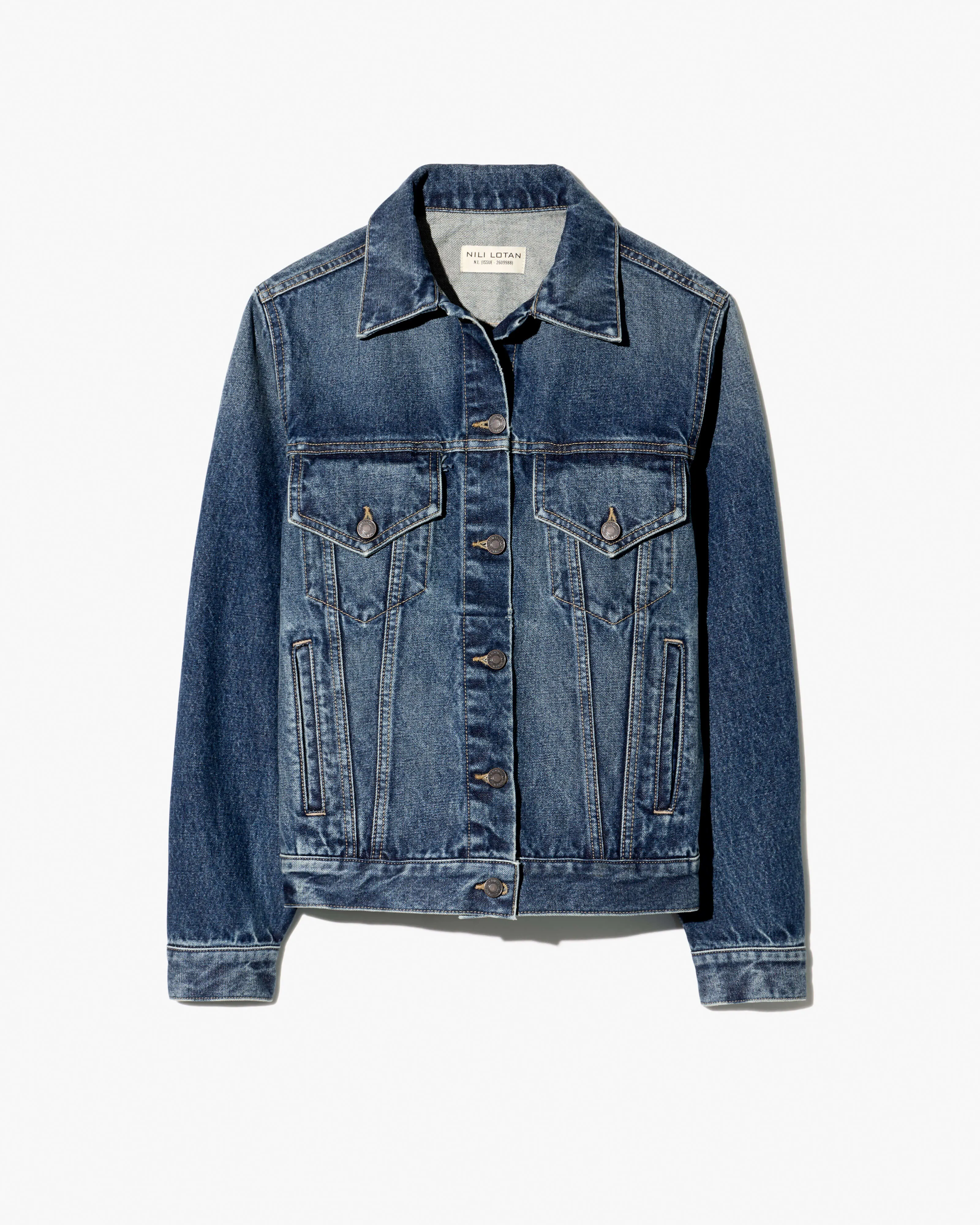 MARIAN DENIM JACKET sold by Nili Lotan product image thumbnail 2