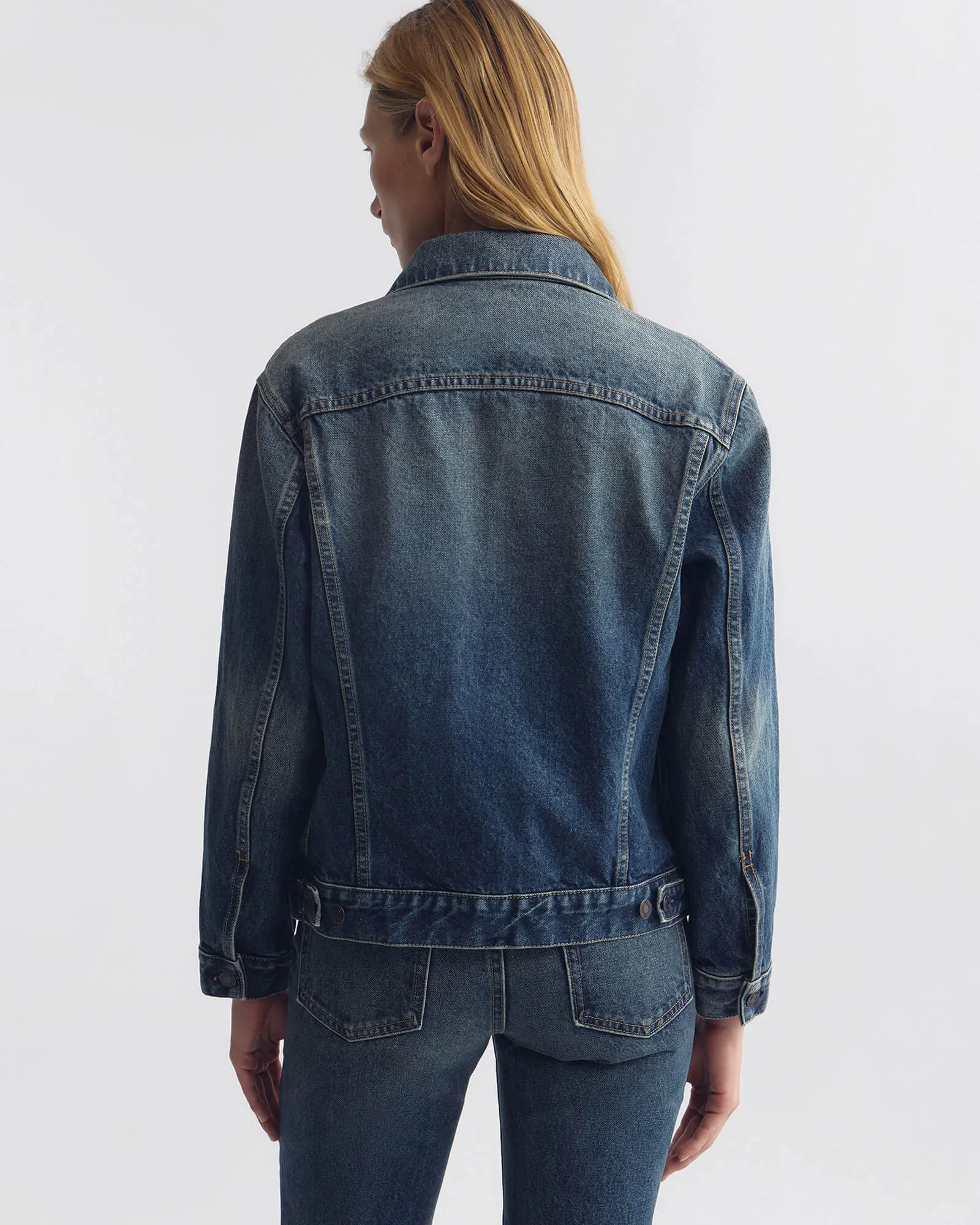 MARIAN DENIM JACKET sold by Nili Lotan product image thumbnail 4