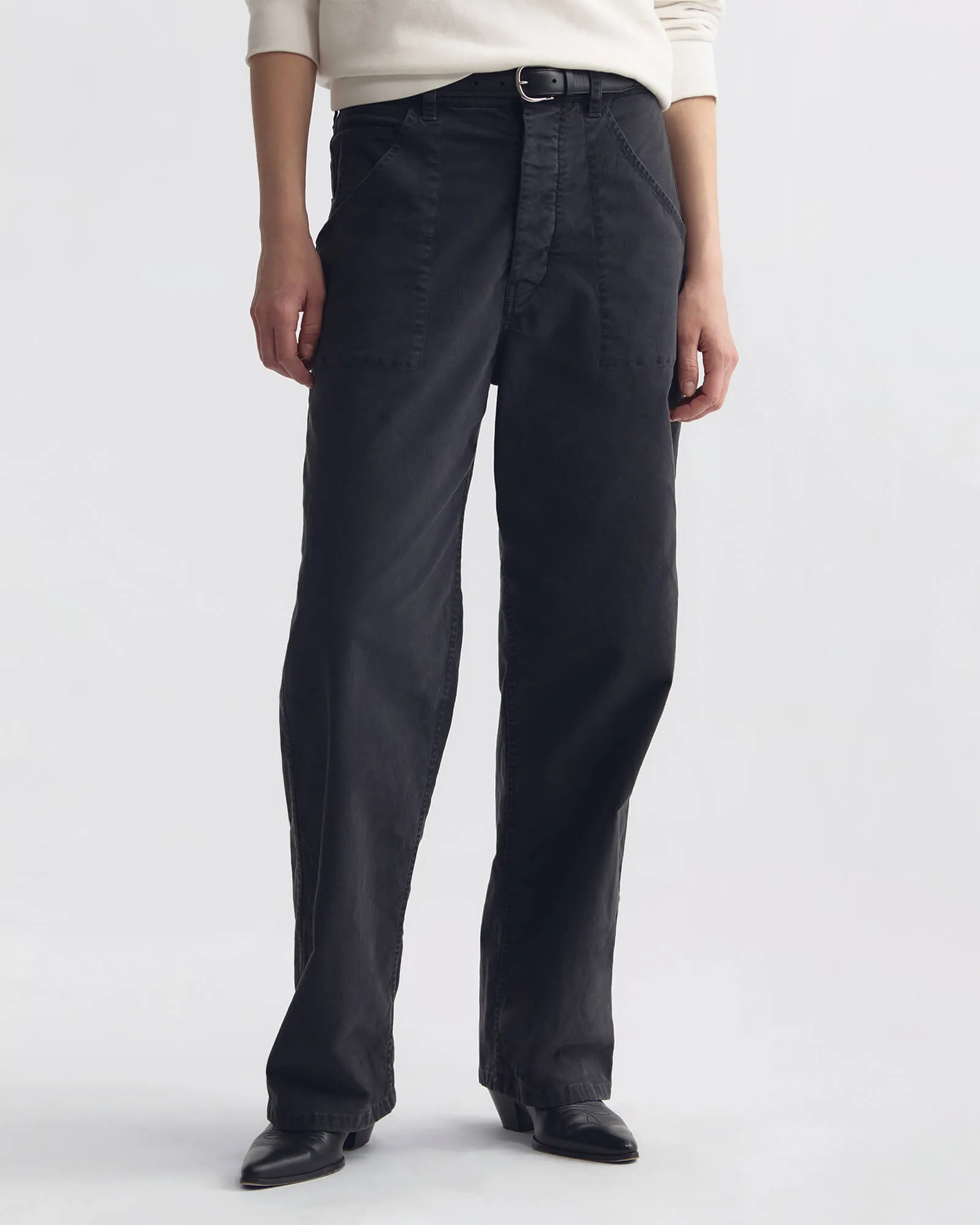 WHITNEY COTTON PANT sold by Nili Lotan product image thumbnail 4