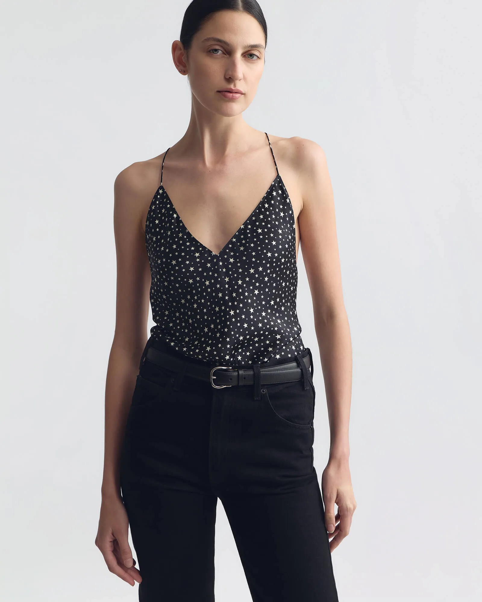 EMILE SILK CAMI TOP sold by Nili Lotan product image thumbnail 2