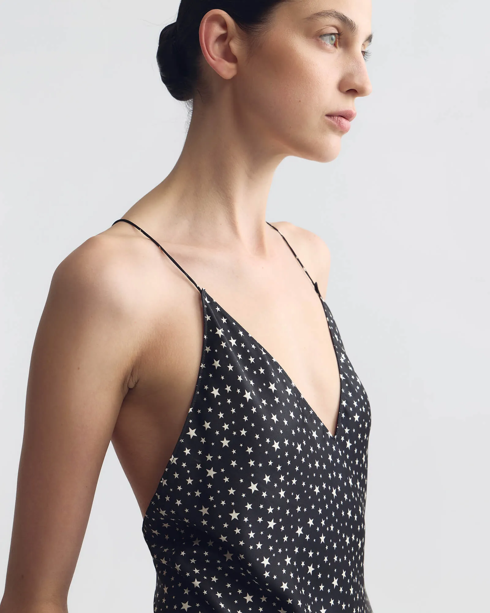 EMILE SILK CAMI TOP sold by Nili Lotan product image thumbnail 3