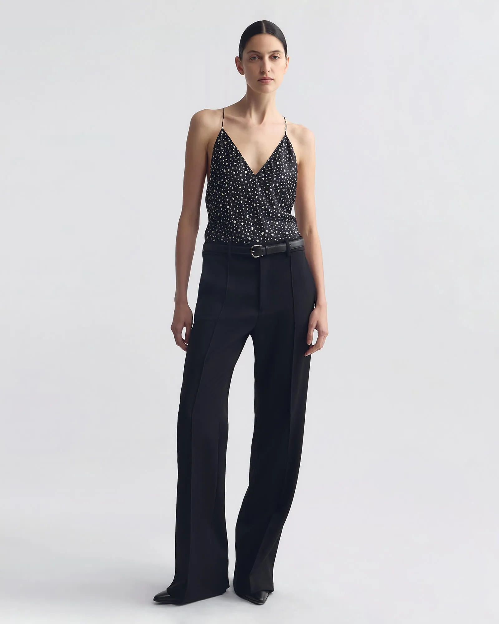 EMILE SILK CAMI TOP sold by Nili Lotan product image thumbnail 4