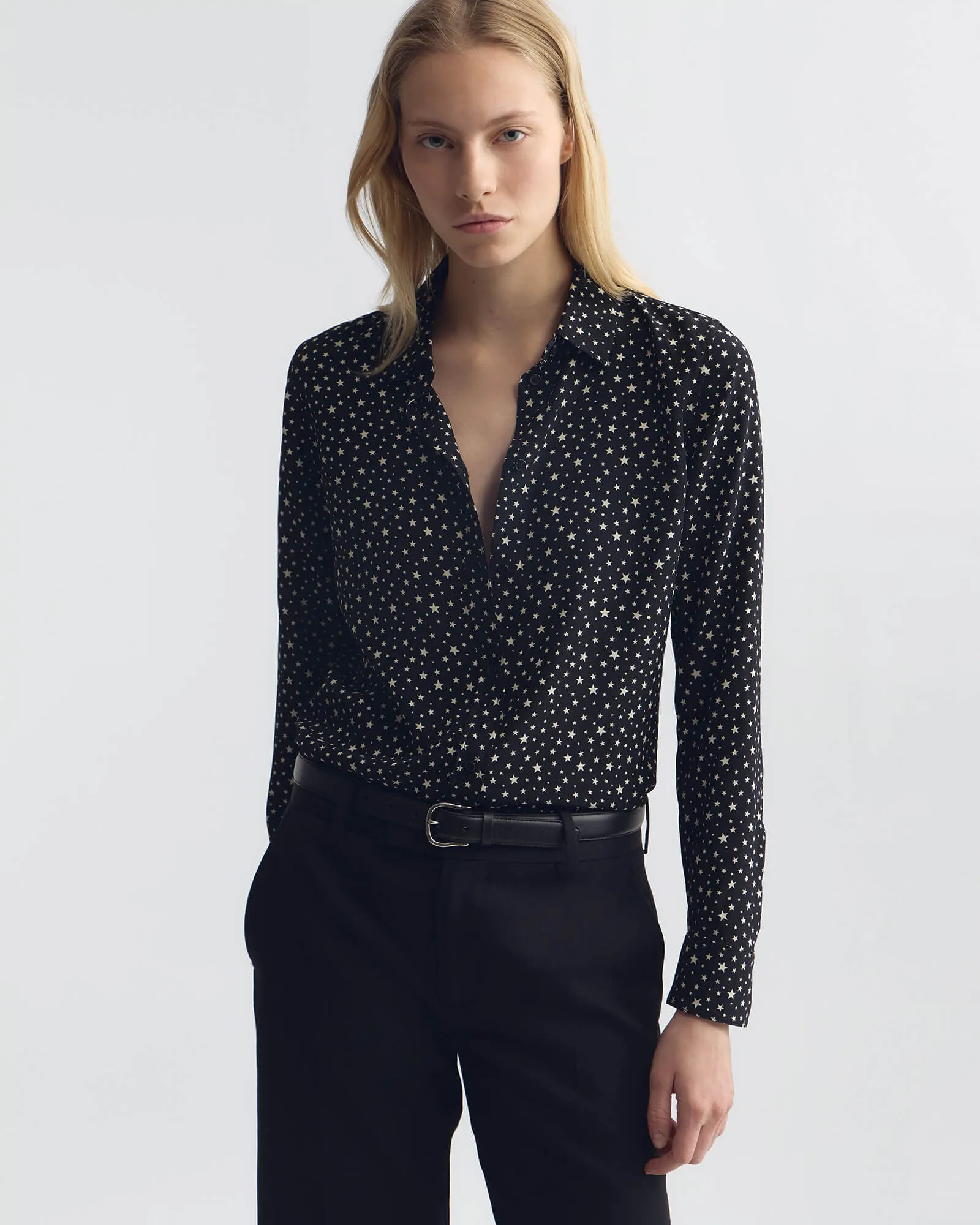 GAIA SILK SHIRT sold by Nili Lotan product image thumbnail 2