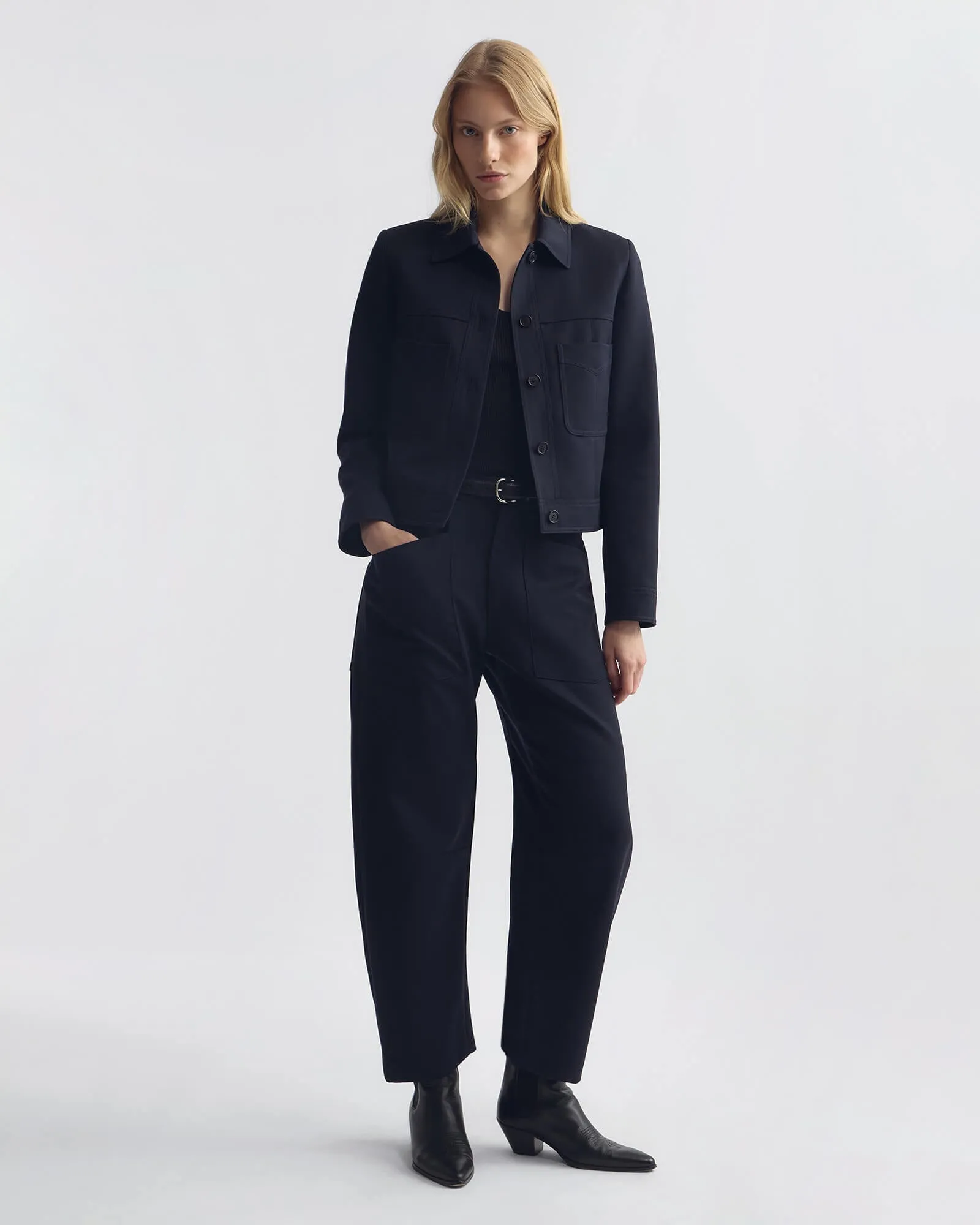 SHON WOOL PANT sold by Nili Lotan product image thumbnail 2
