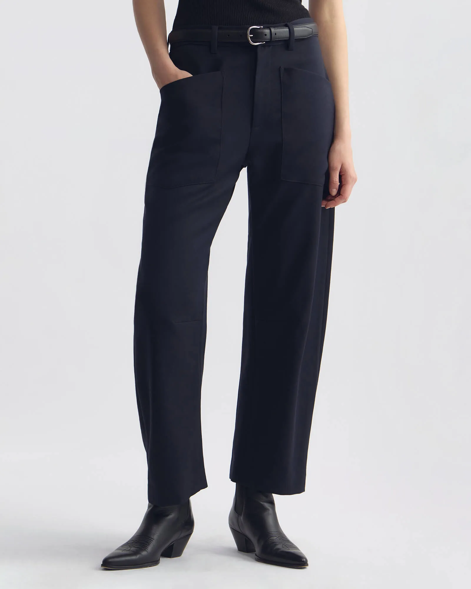 SHON WOOL PANT sold by Nili Lotan product image thumbnail 4