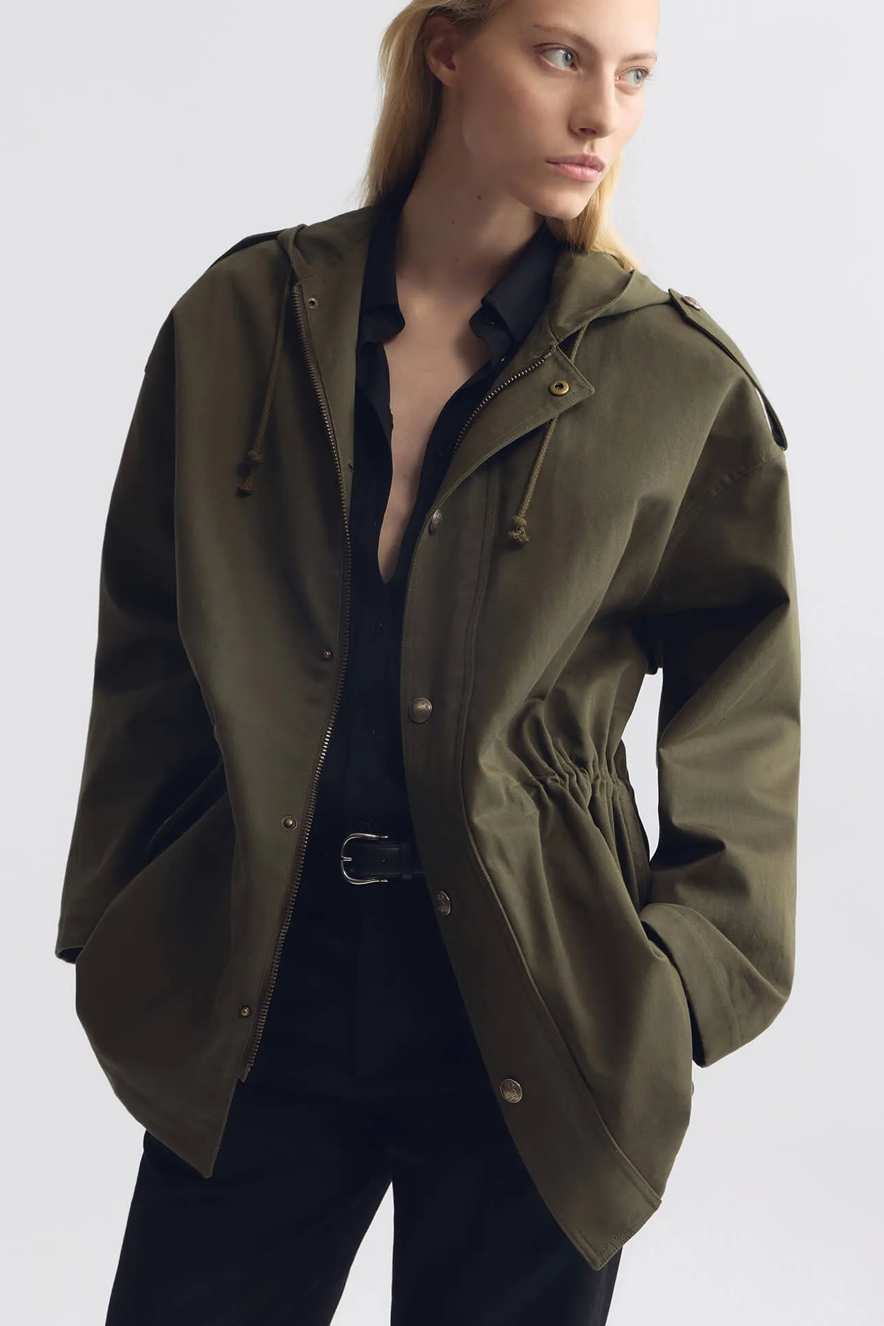 LUCIENNE COTTON PARKA sold by Nili Lotan product image thumbnail 4