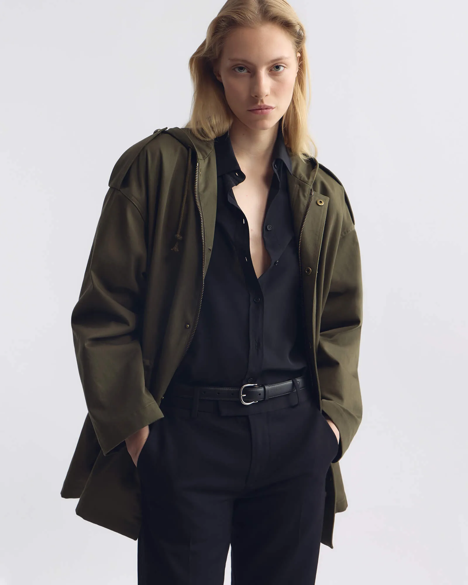 LUCIENNE COTTON PARKA sold by Nili Lotan product image thumbnail 2