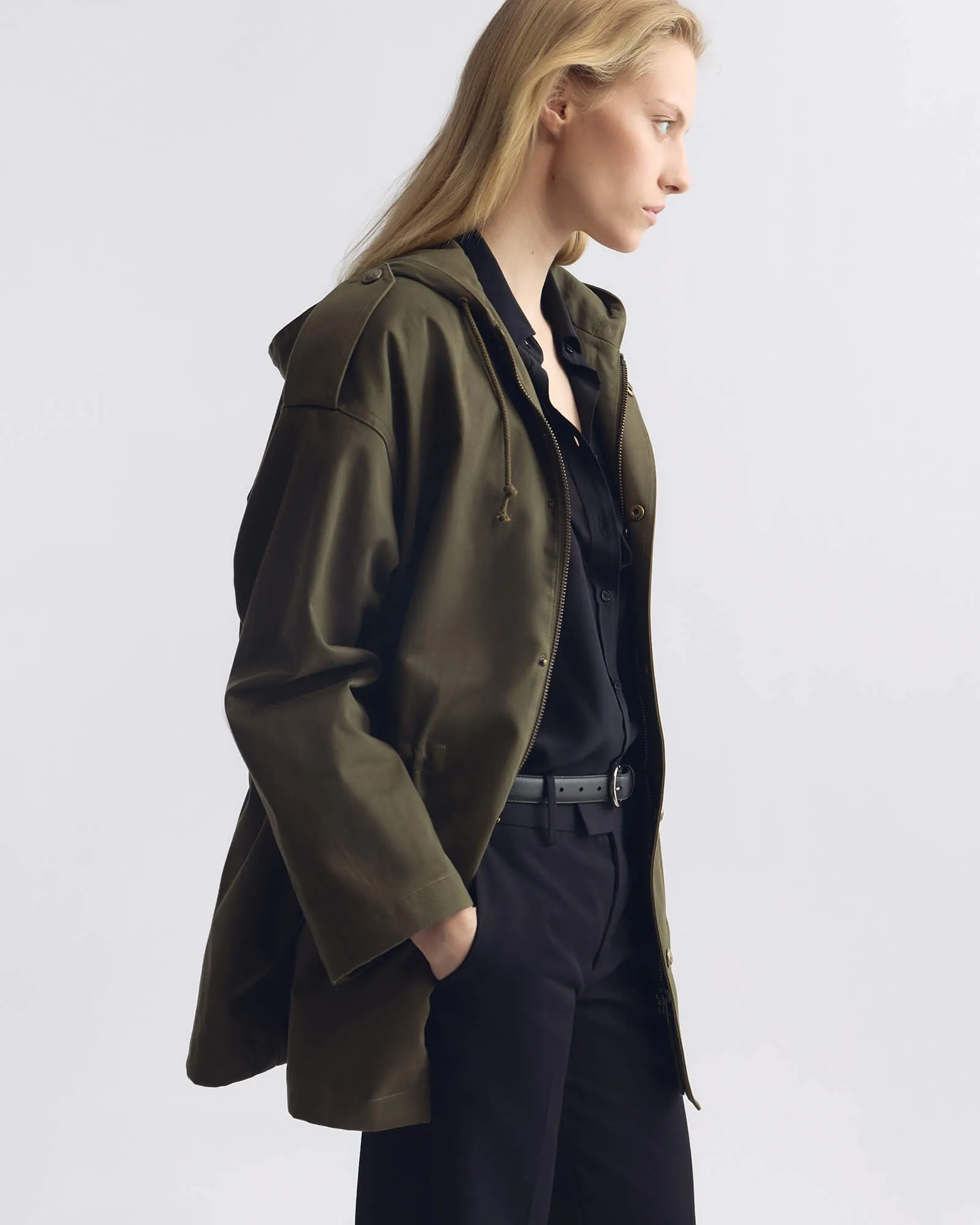 LUCIENNE COTTON PARKA sold by Nili Lotan product image thumbnail 5