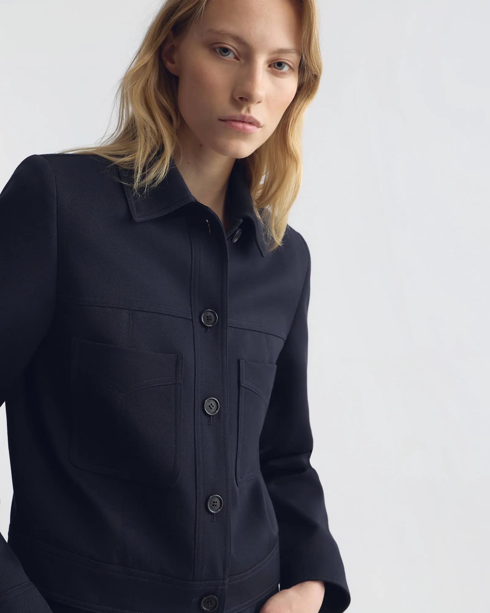 SUSANNAH WOOL JACKET sold by Nili Lotan product image thumbnail 3