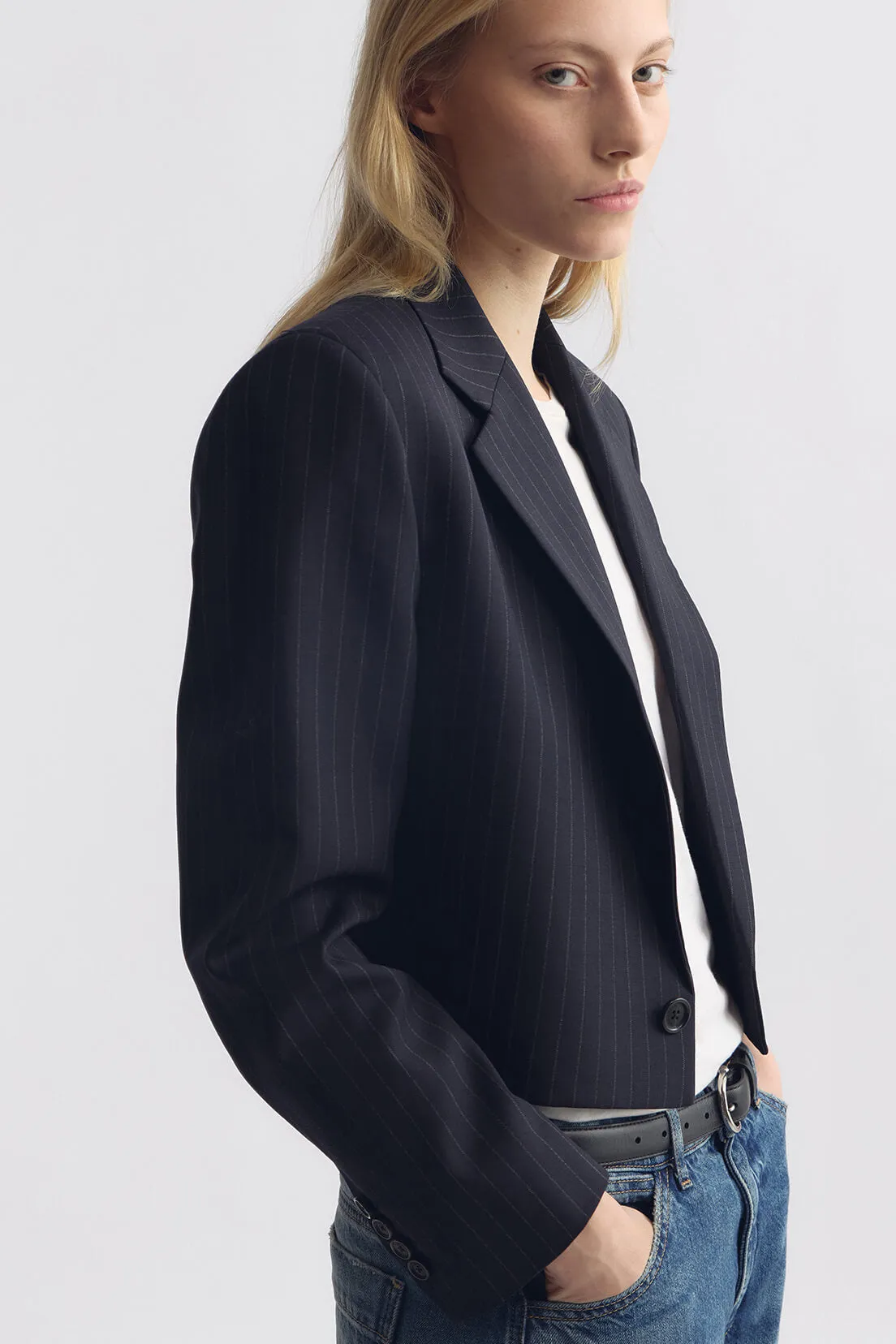 SWAN WOOL JACKET sold by Nili Lotan product image thumbnail 3