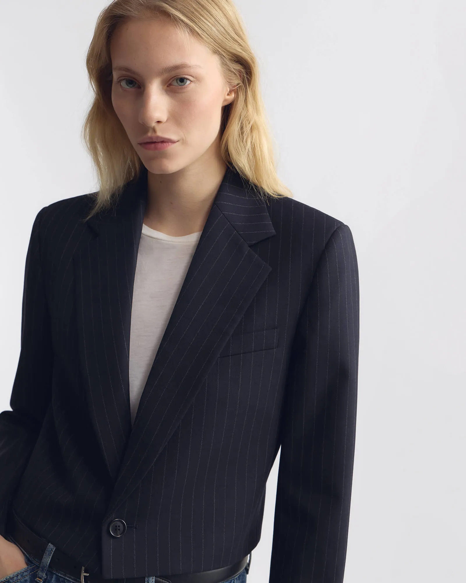 SWAN WOOL JACKET sold by Nili Lotan product image thumbnail 5
