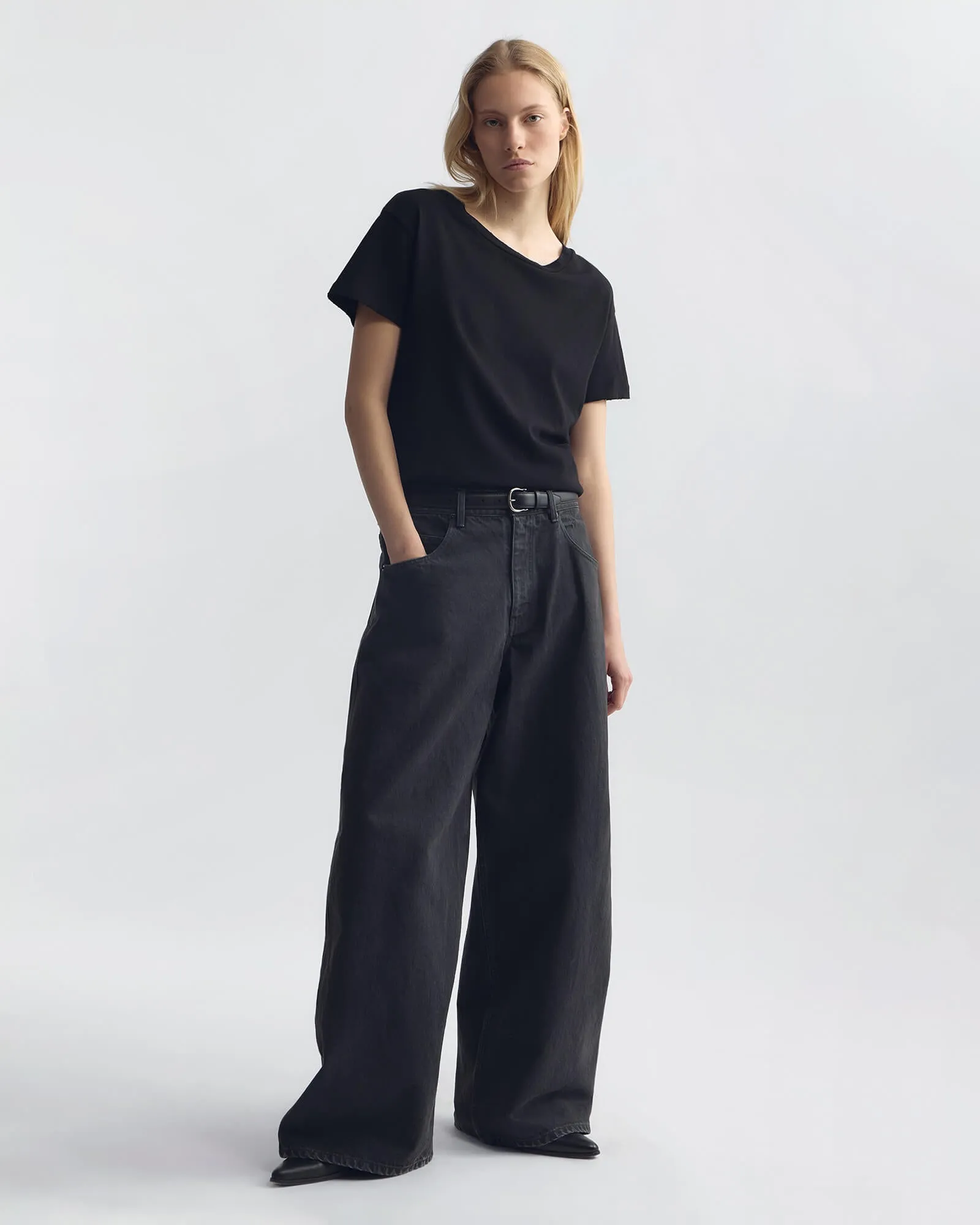 TERESE DENIM PANT sold by Nili Lotan product image thumbnail 2