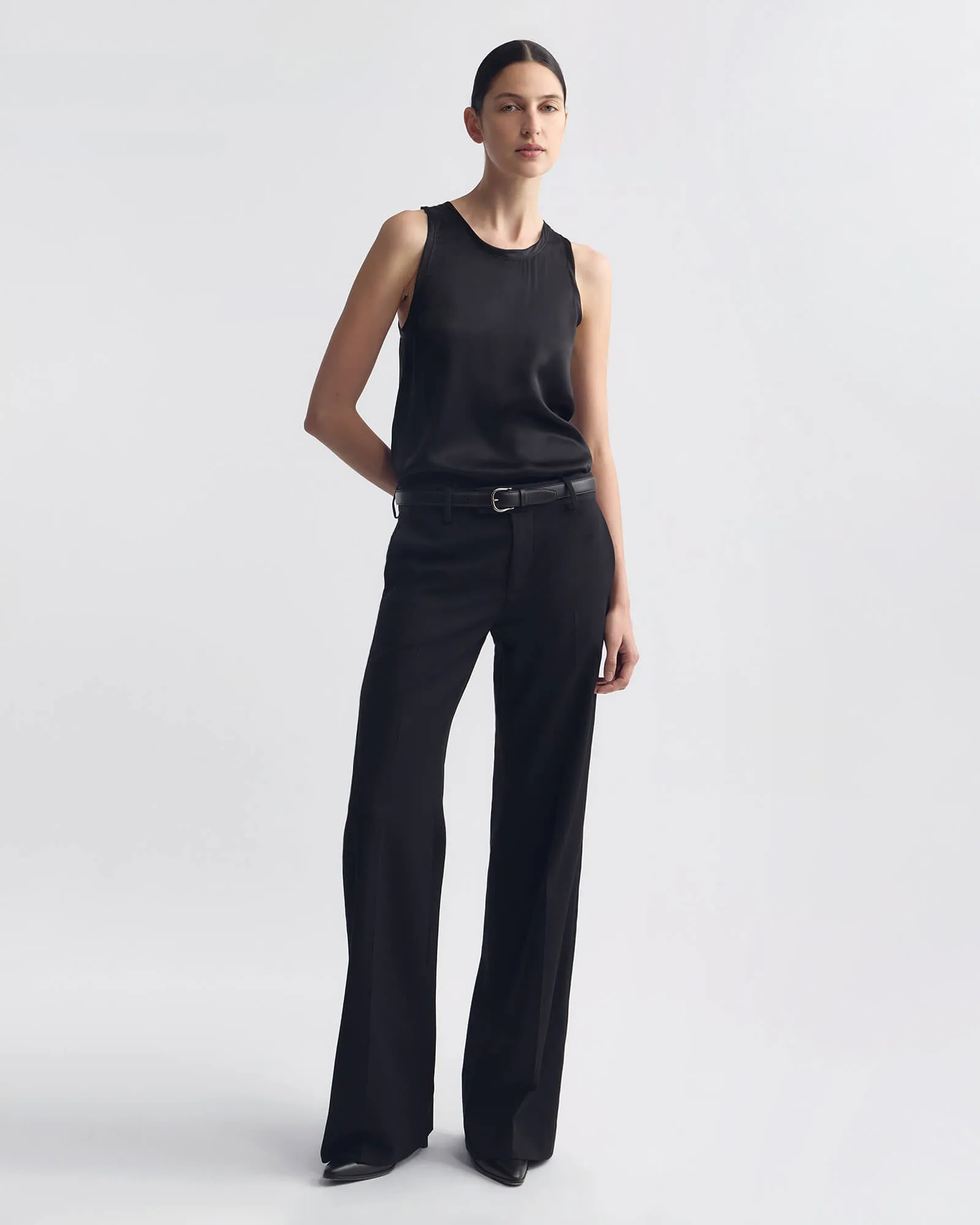 MOKA SILK TANK sold by Nili Lotan product image thumbnail 5
