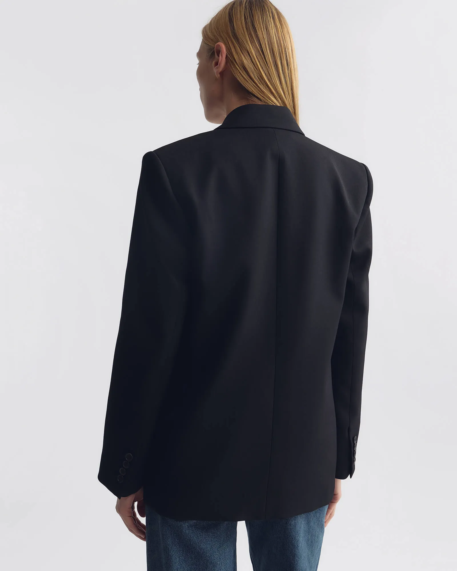 LESTON WOOL BLAZER sold by Nili Lotan product image thumbnail 5
